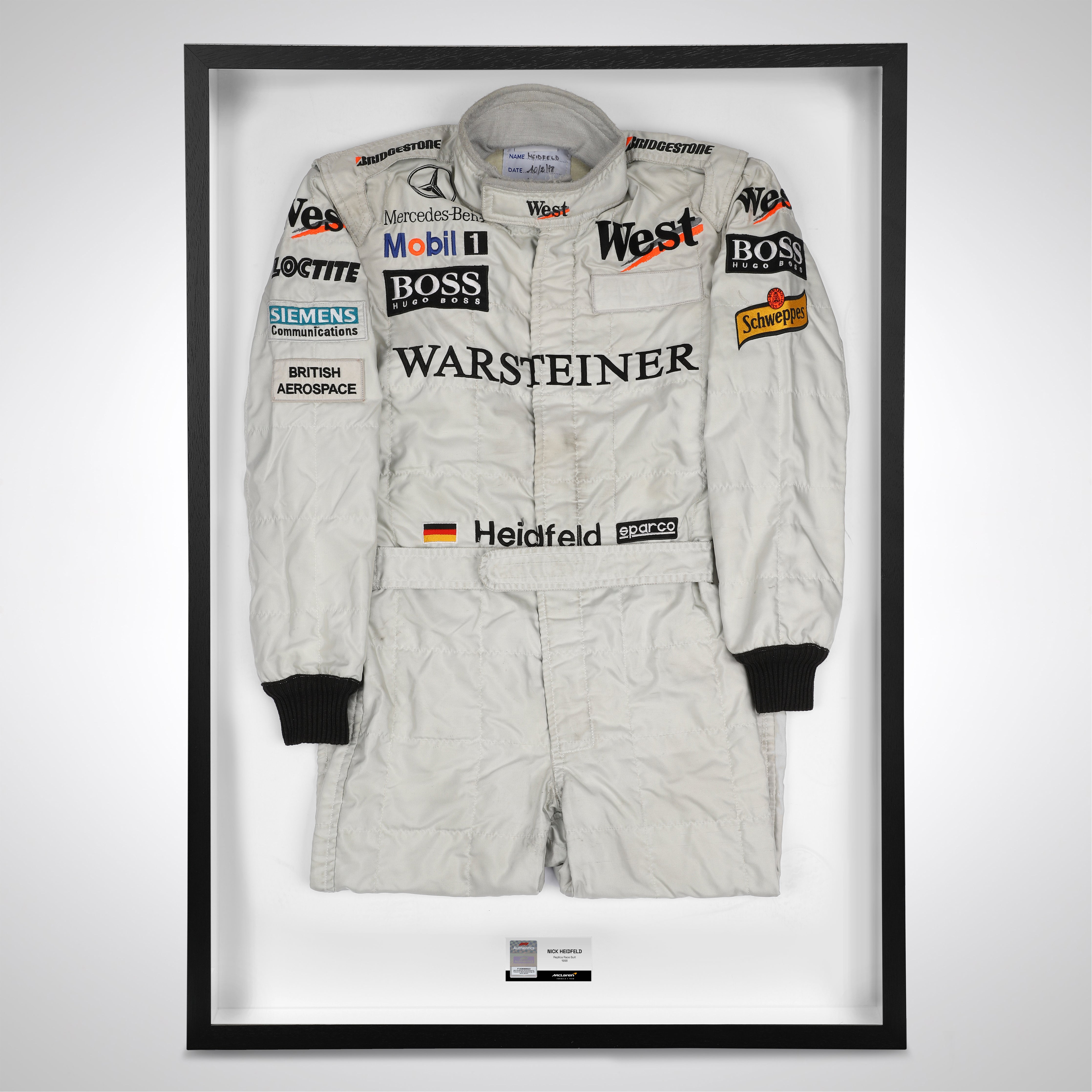 Nick Heidfeld 1998 Replica McLaren F1 Team Race Suit
