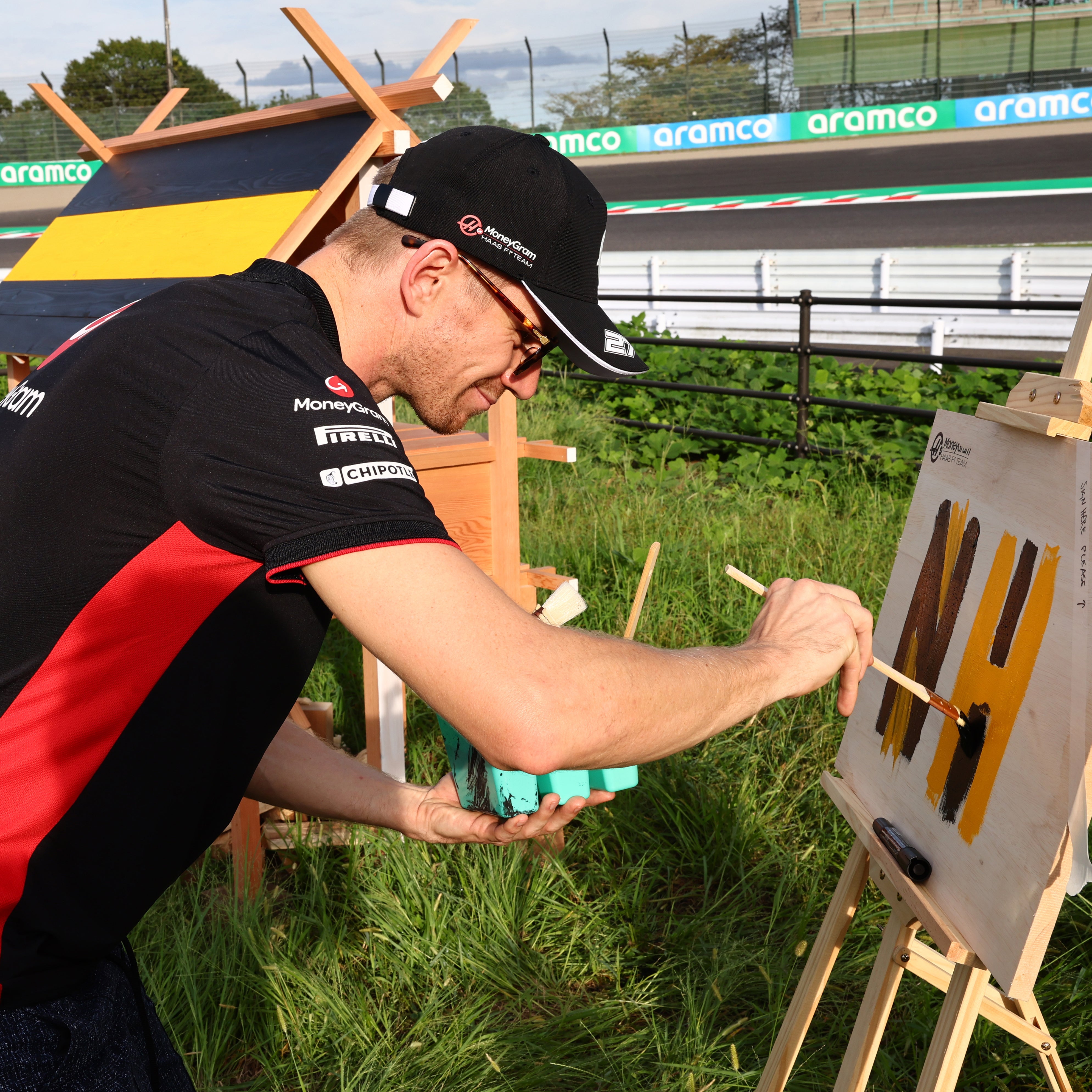 Nico Hülkenberg Signed 2023 Haas F1 Team Cap