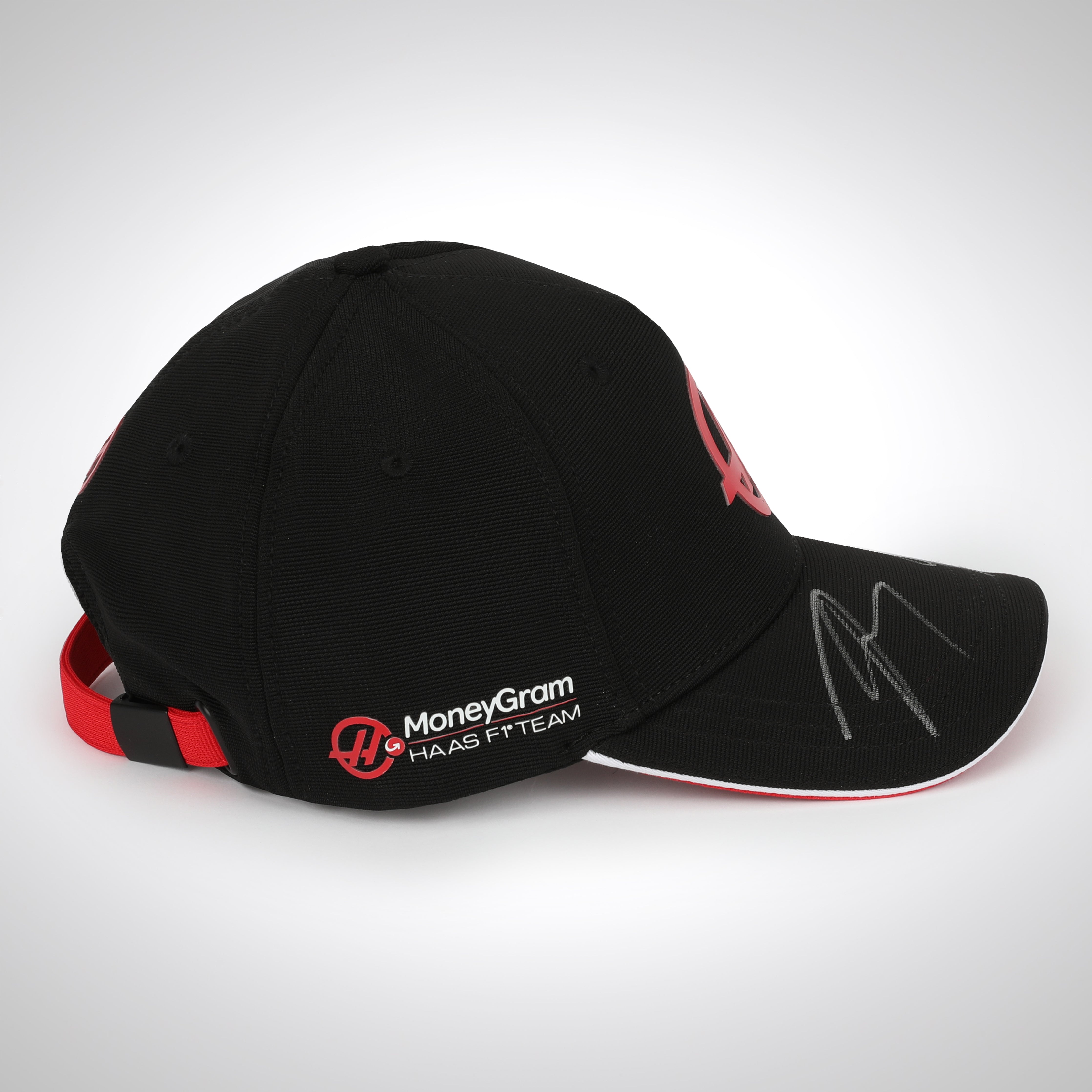 Kevin Magnussen & Nico Hulkenberg Dual Signed 2023 Haas F1 Team Cap