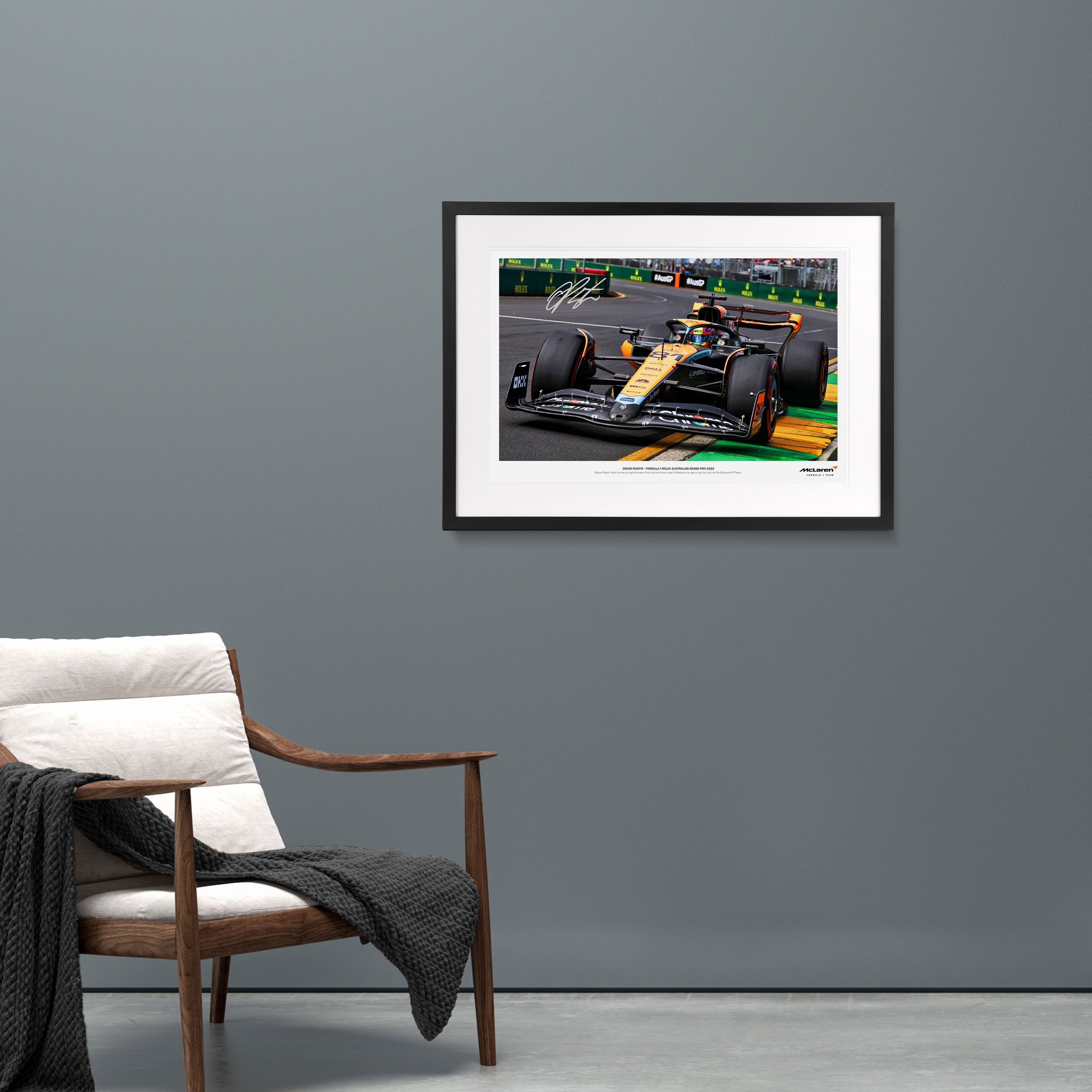 Oscar Piastri 2023 Signed Photo - Australian GP