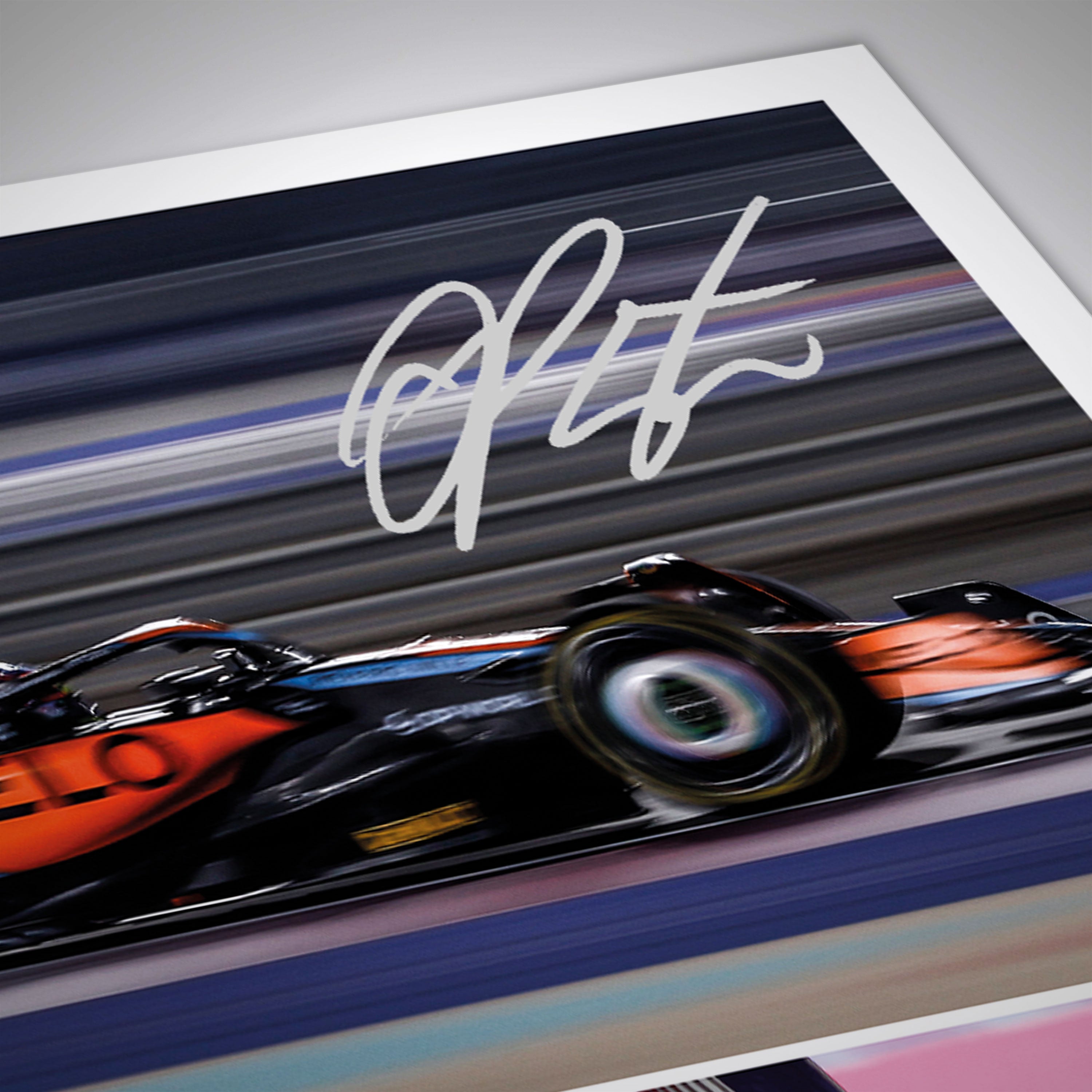 Limited Edition Oscar Piastri 2023 Signed Photo – Qatar GP