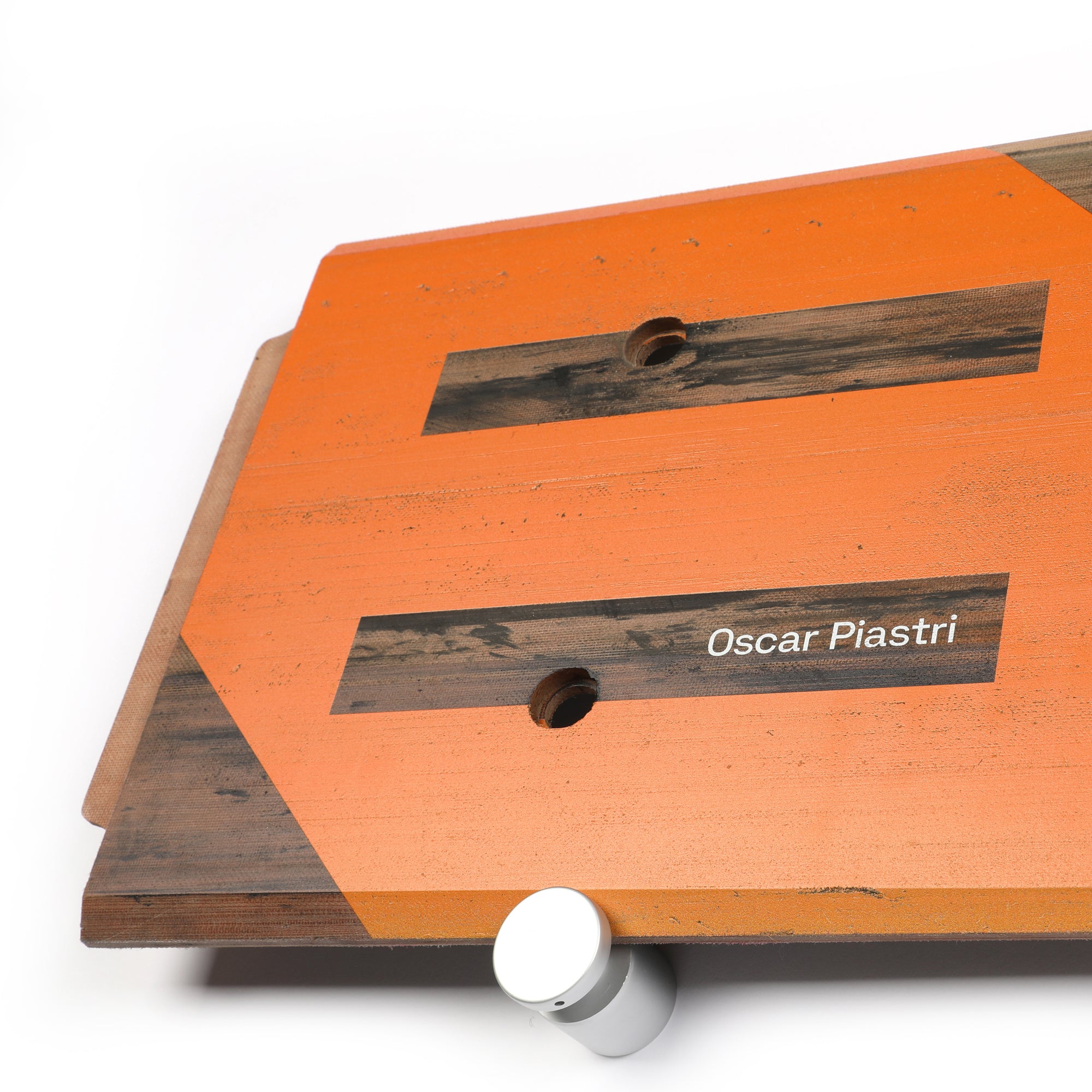 Oscar Piastri 2024 McLaren F1 Team Race Used Skid Plank Wall Art - Spanish GP
