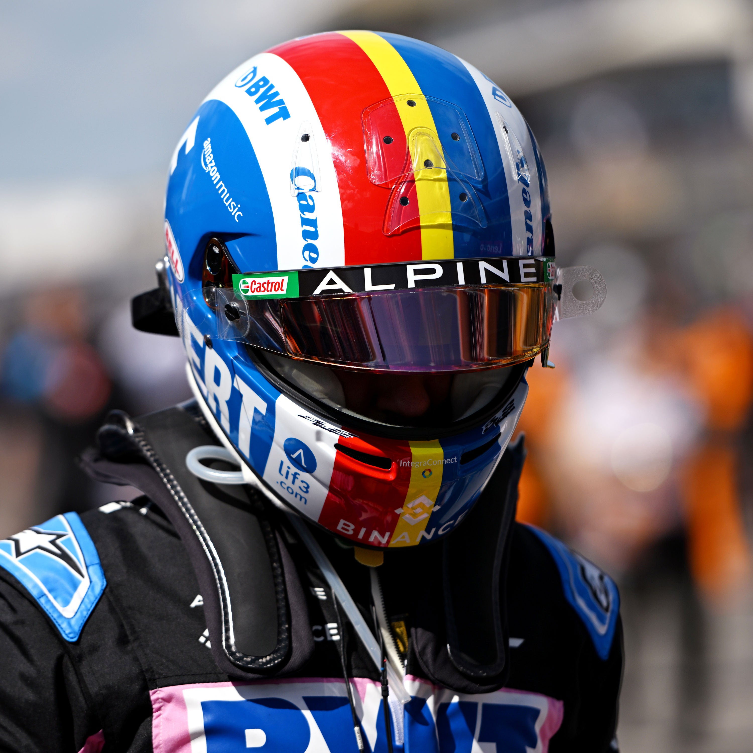 Pierre Gasly 2023 Signed 1:2 Scale Helmet – United States GP