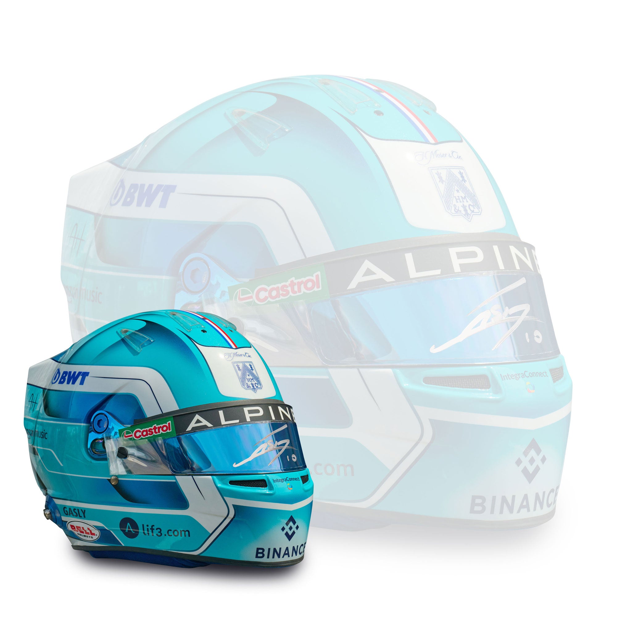 Pierre Gasly 2024 Signed 12 Scale Helmet