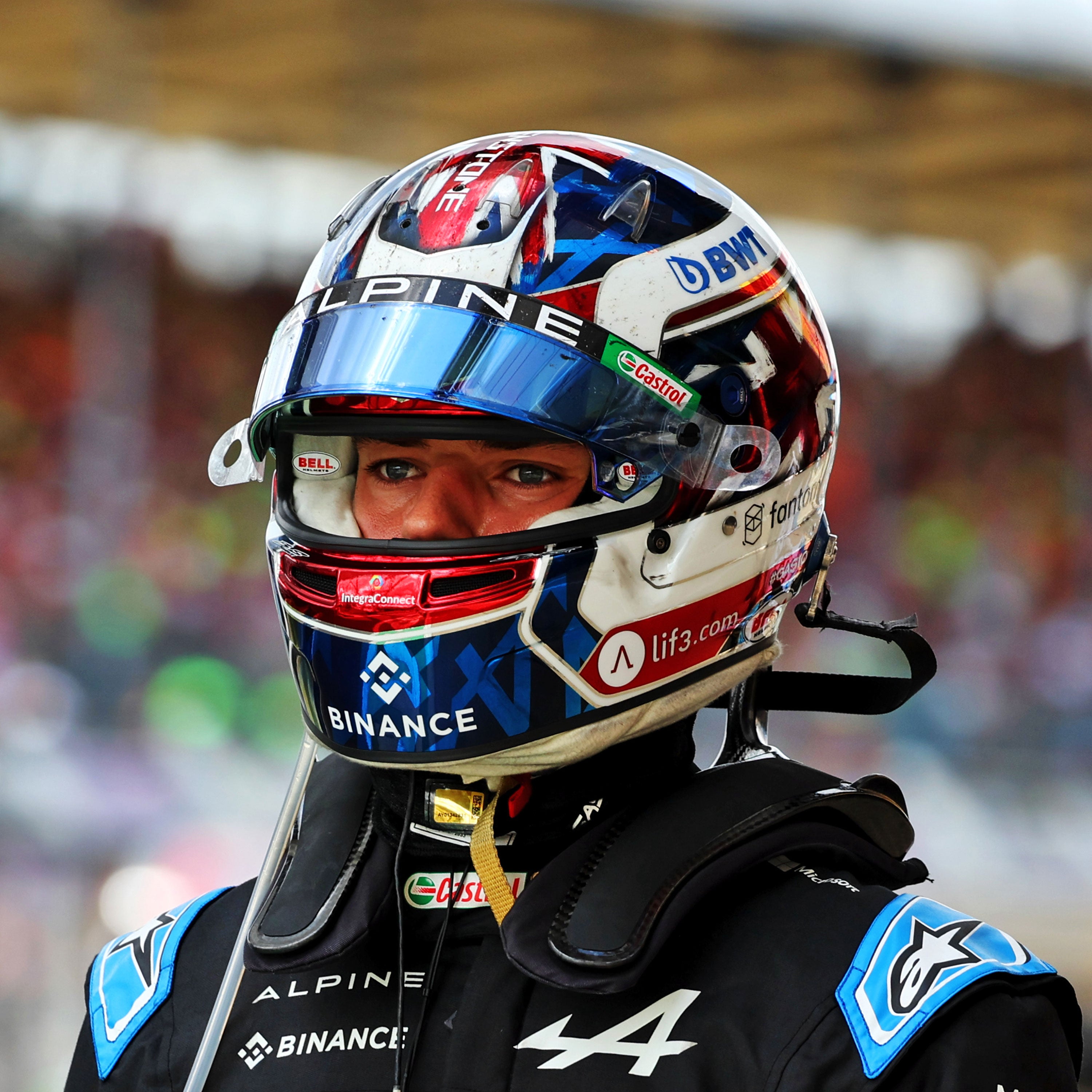 Pierre Gasly 2023 Signed 1:2 Scale Helmet – British GP