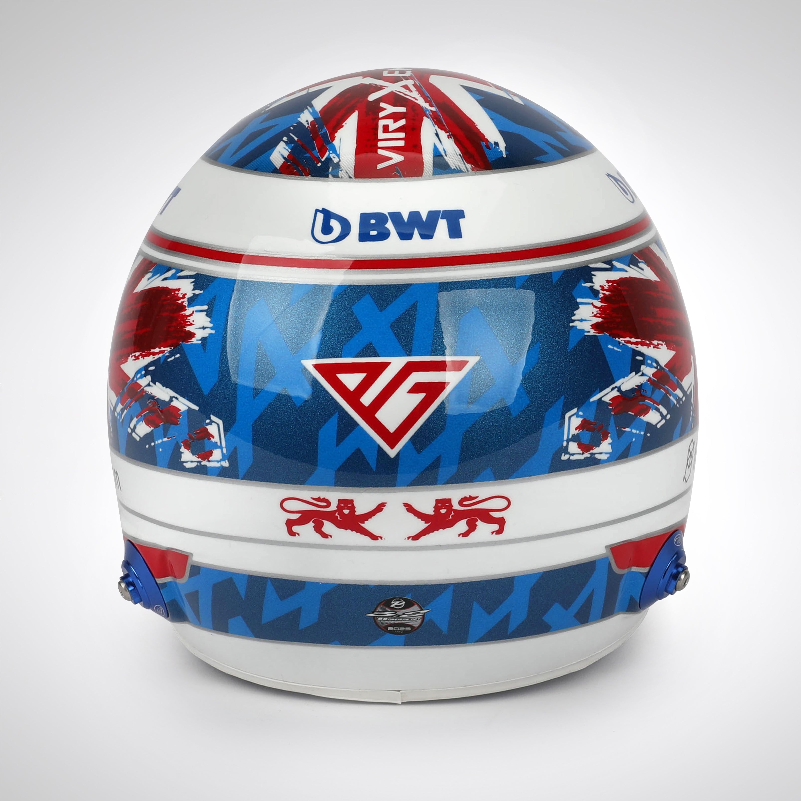 Pierre Gasly 2023 Signed 1:2 Scale Helmet – British GP