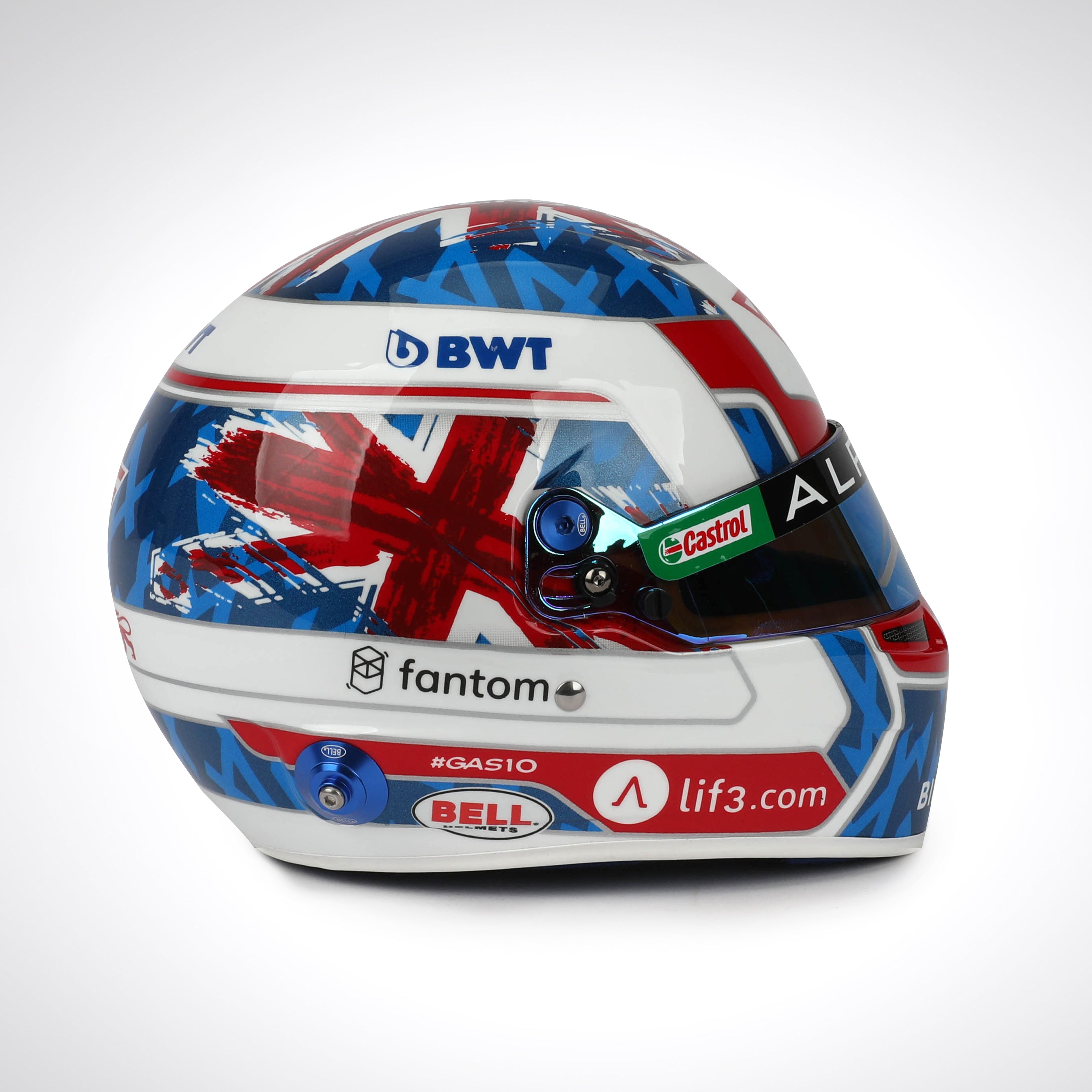 Pierre Gasly 2023 Signed 1:2 Scale Helmet – British GP