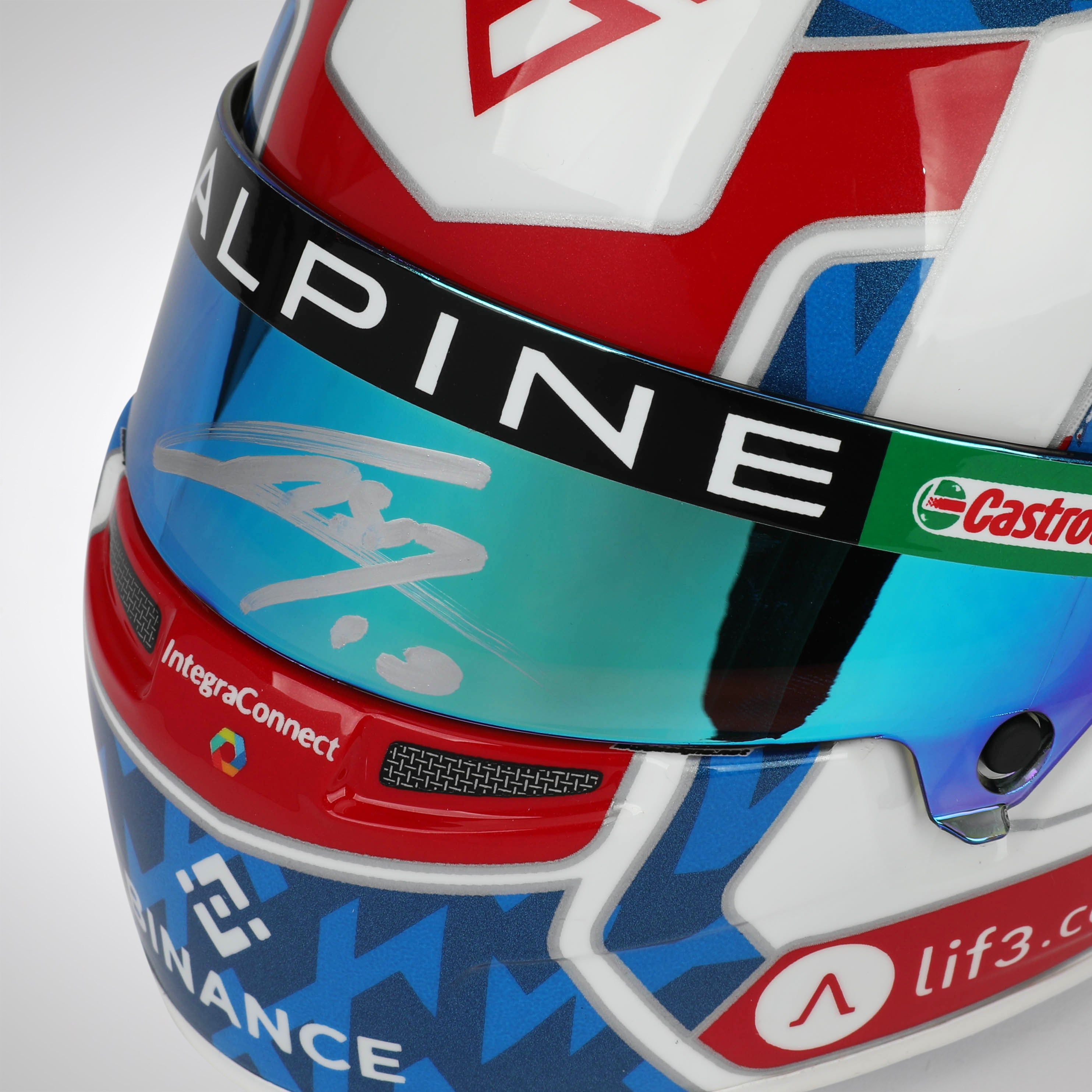 Pierre Gasly 2023 Signed 1:2 Scale Helmet – British GP