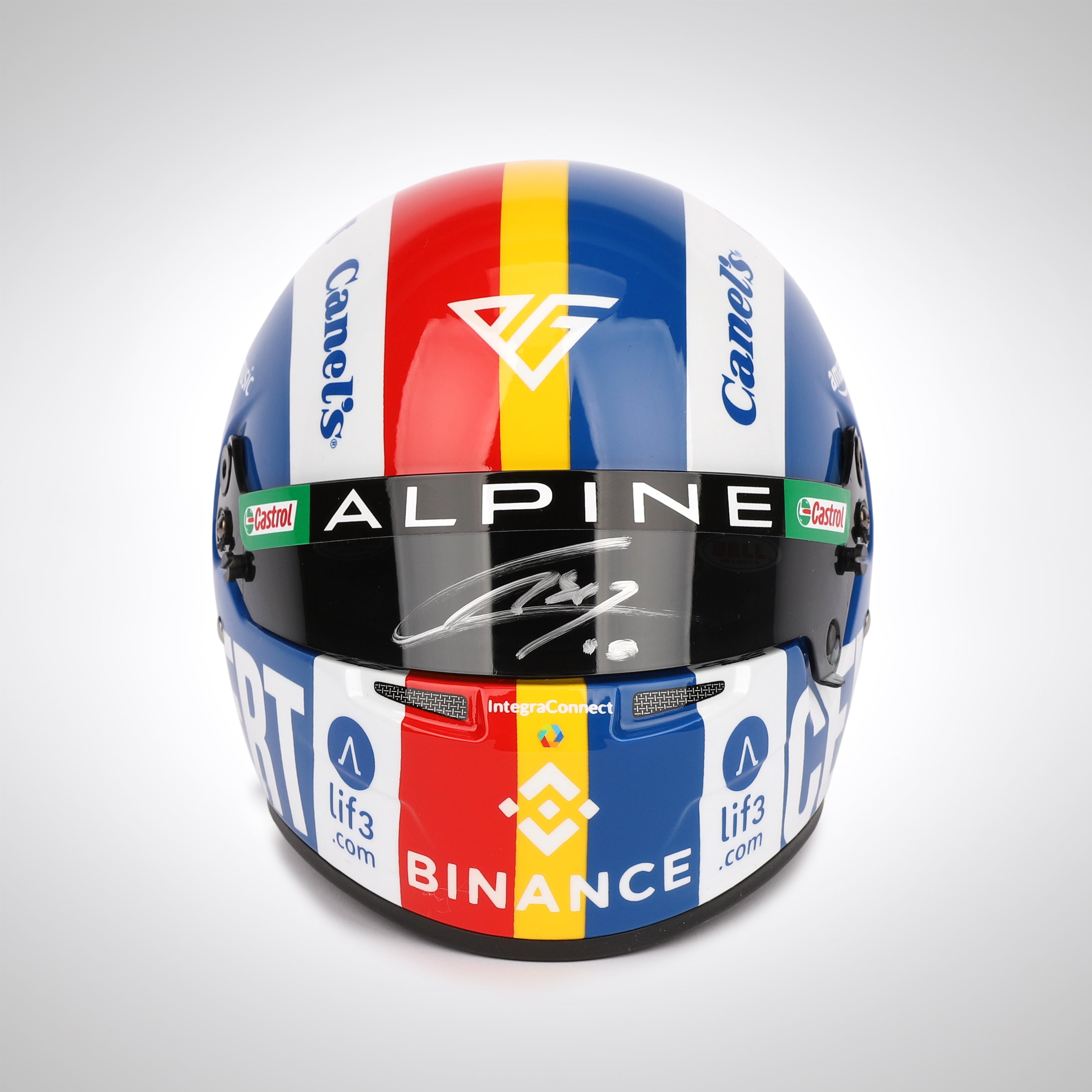 Pierre Gasly 2023 Signed 1:2 Scale Helmet – United States GP