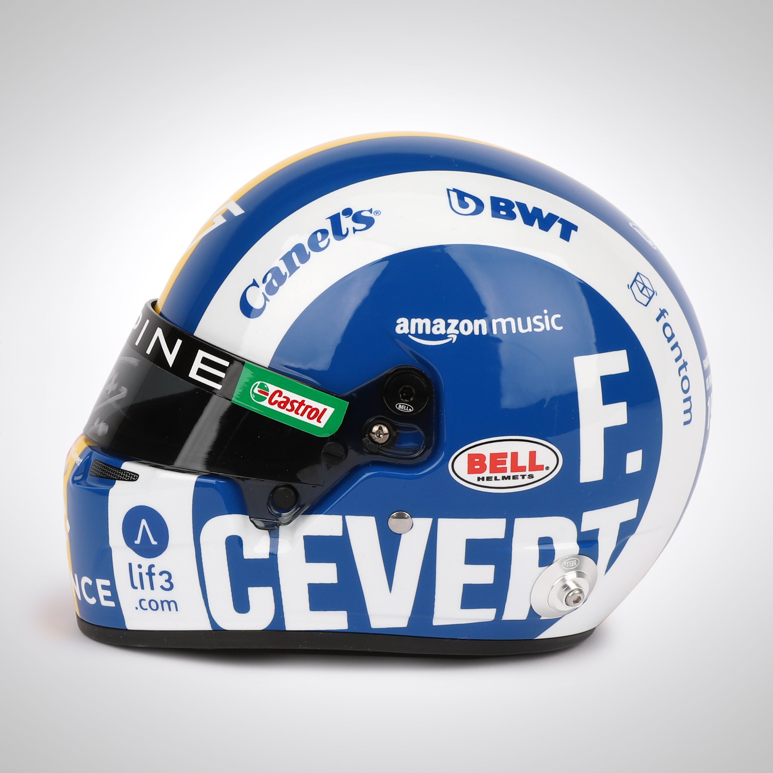 Pierre Gasly 2023 Signed 1:2 Scale Helmet – United States GP