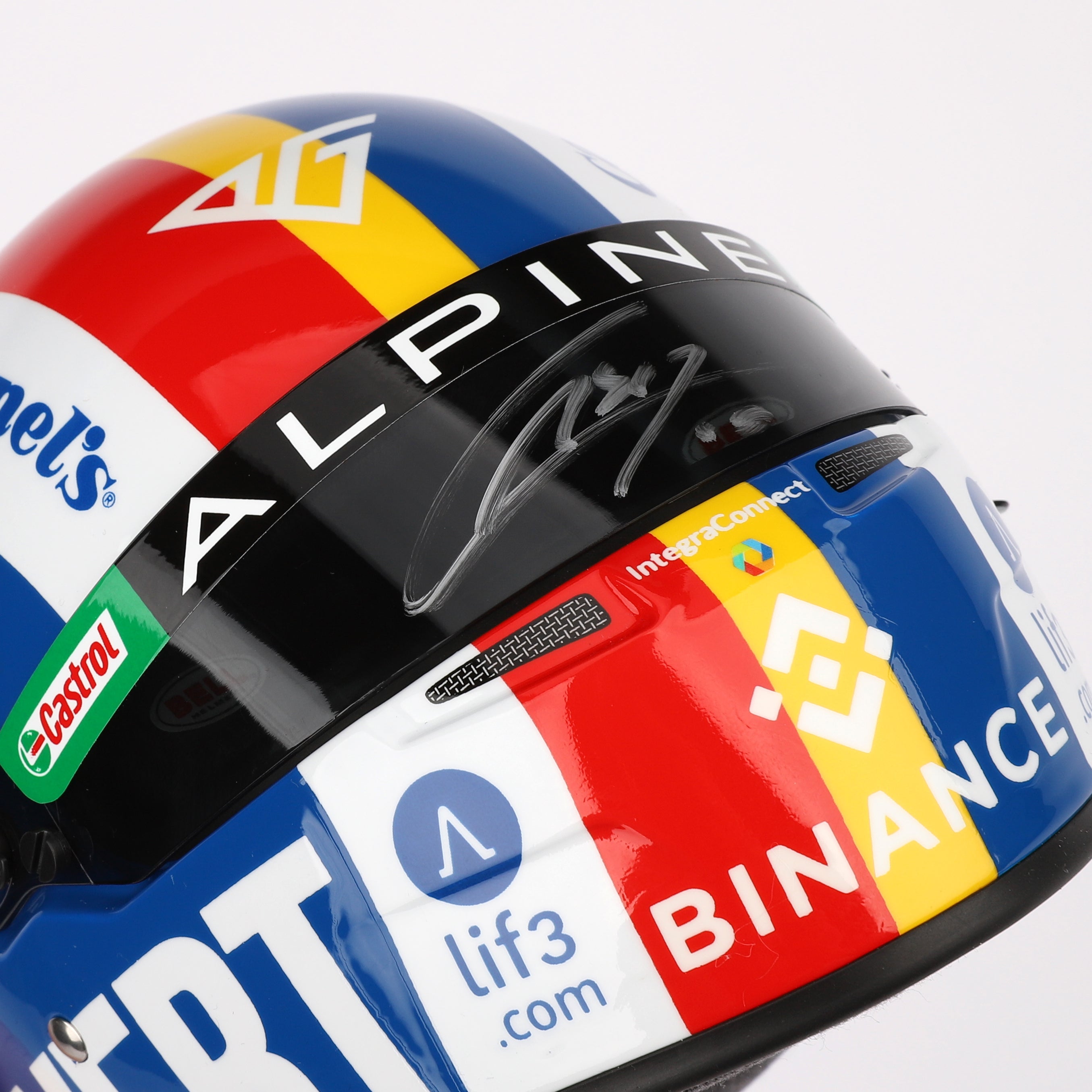 Pierre Gasly 2023 Signed 1:2 Scale Helmet – United States GP