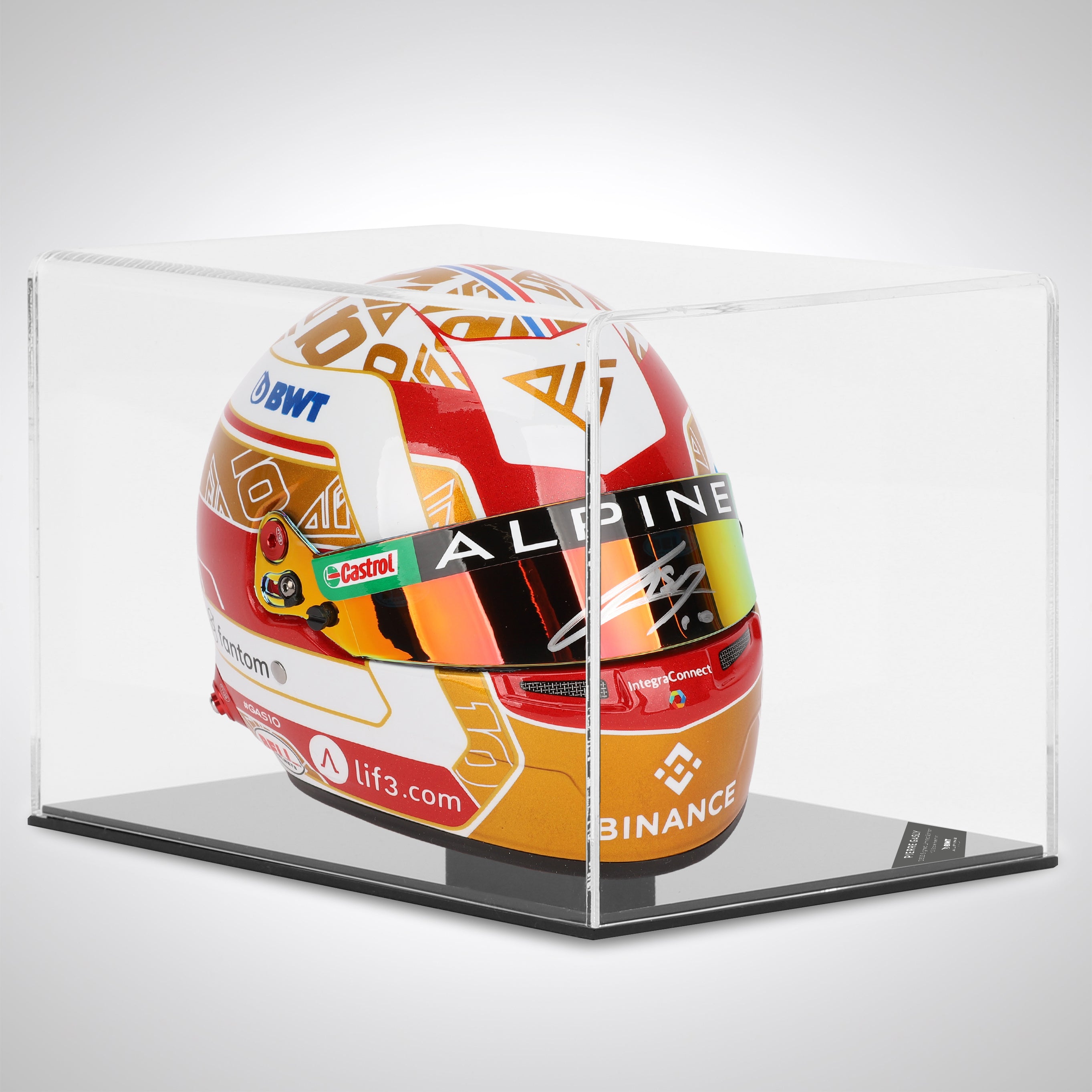 Pierre Gasly 2023 Signed 1:2 Scale Helmet