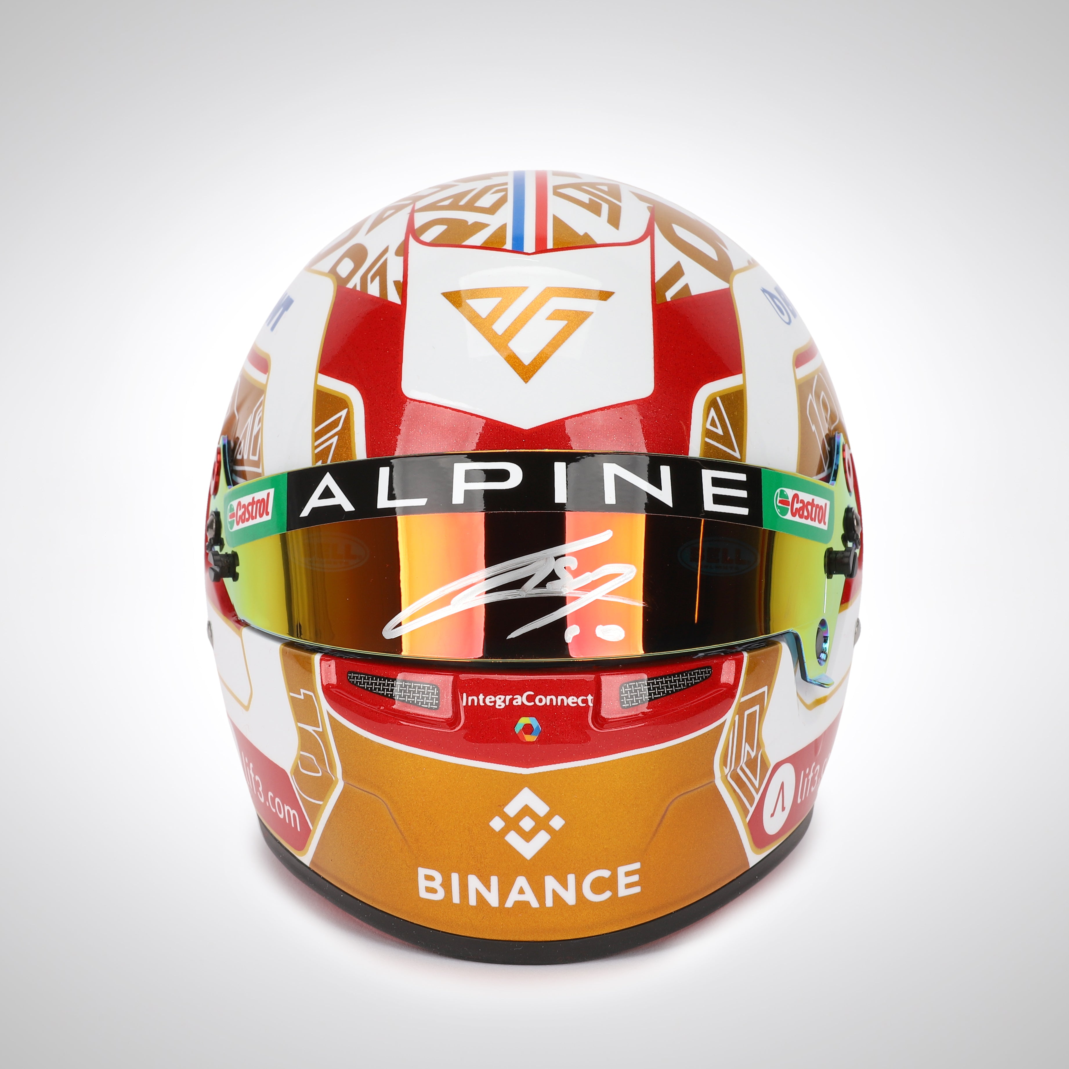 Pierre Gasly 2023 Signed 1:2 Scale Helmet