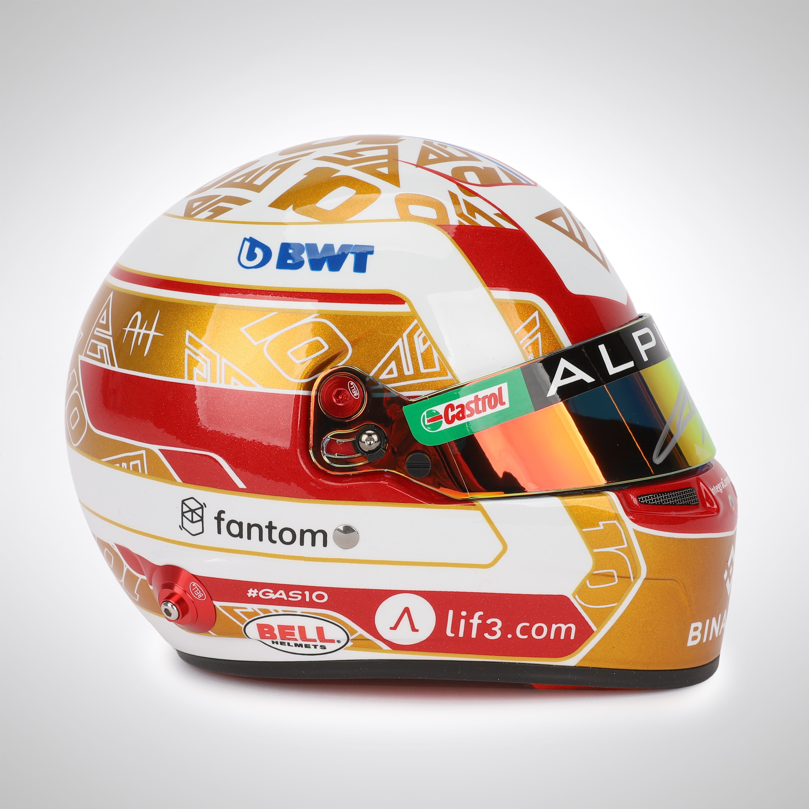 Pierre Gasly 2023 Signed 1:2 Scale Helmet