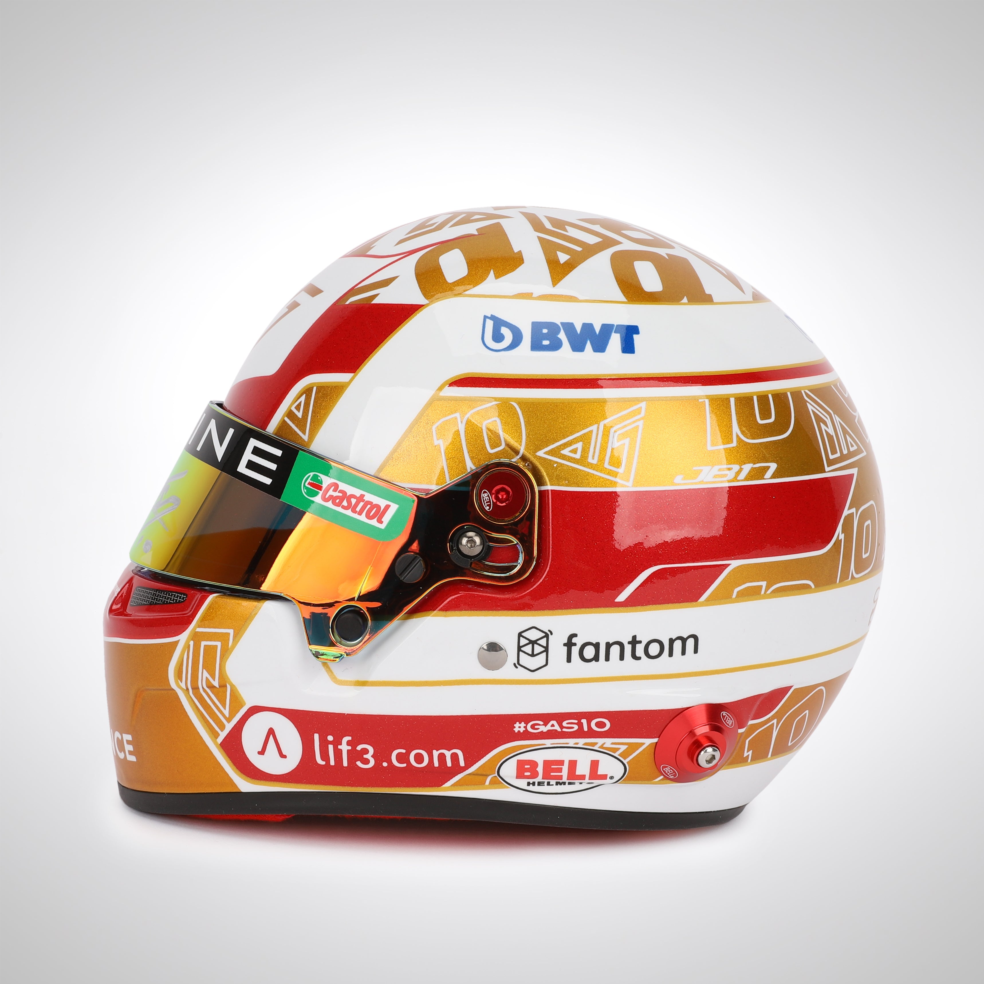 Pierre Gasly 2023 Signed 1:2 Scale Helmet