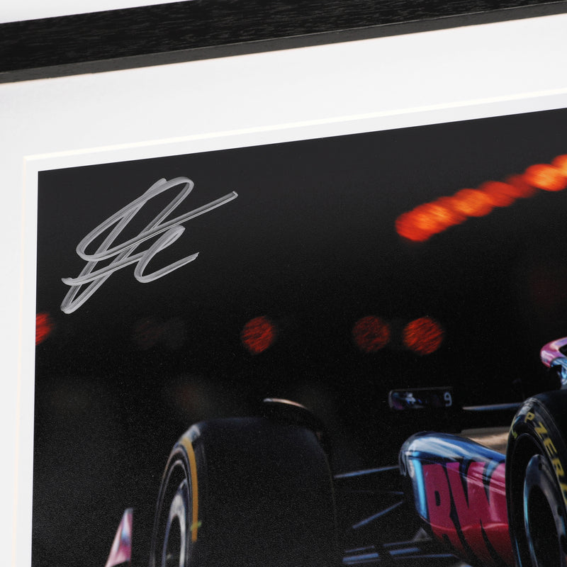Franco Colapinto 2025 Signed Photo - Monaco GP