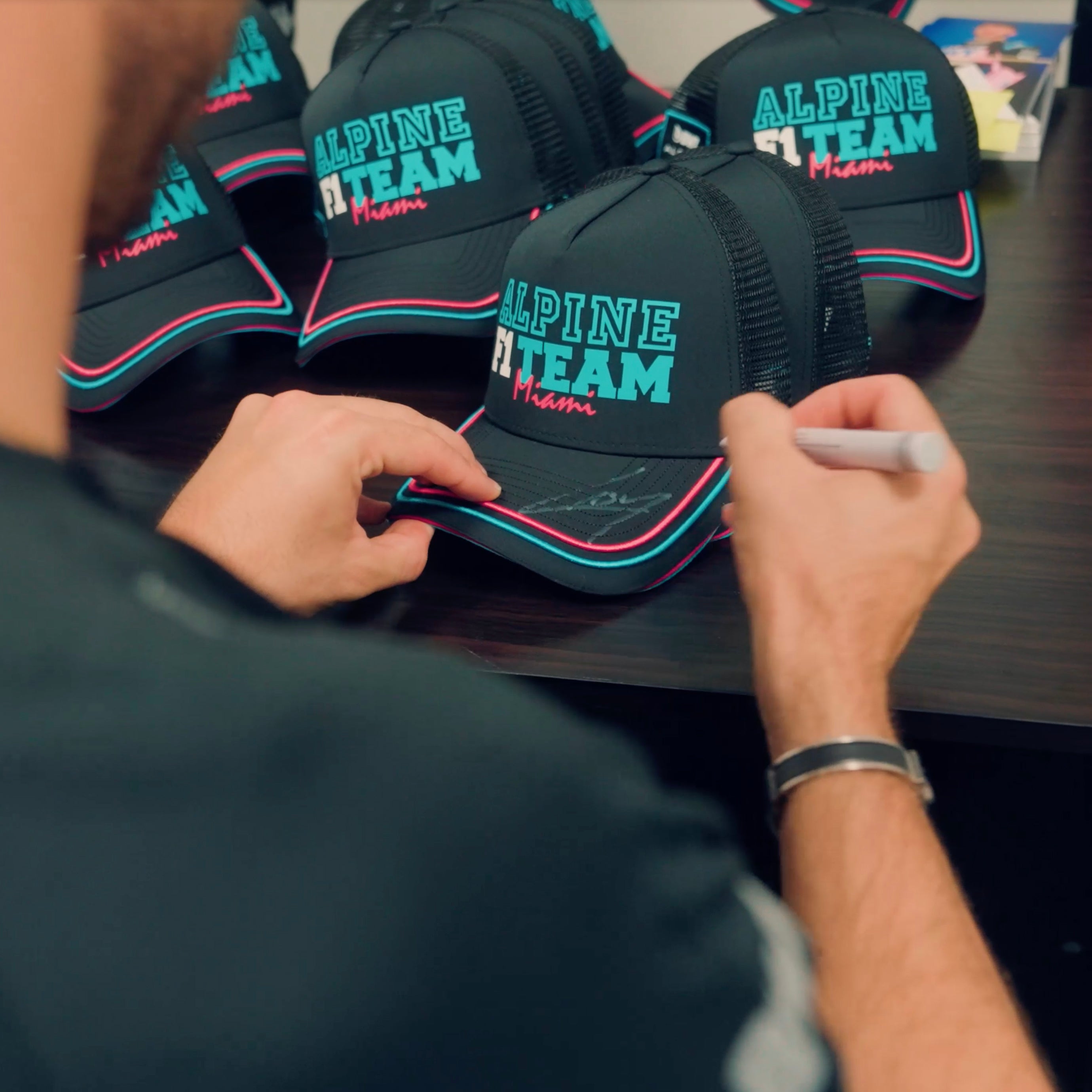 Pierre Gasly 2023 Signed BWT Alpine F1 Team Cap – Miami GP