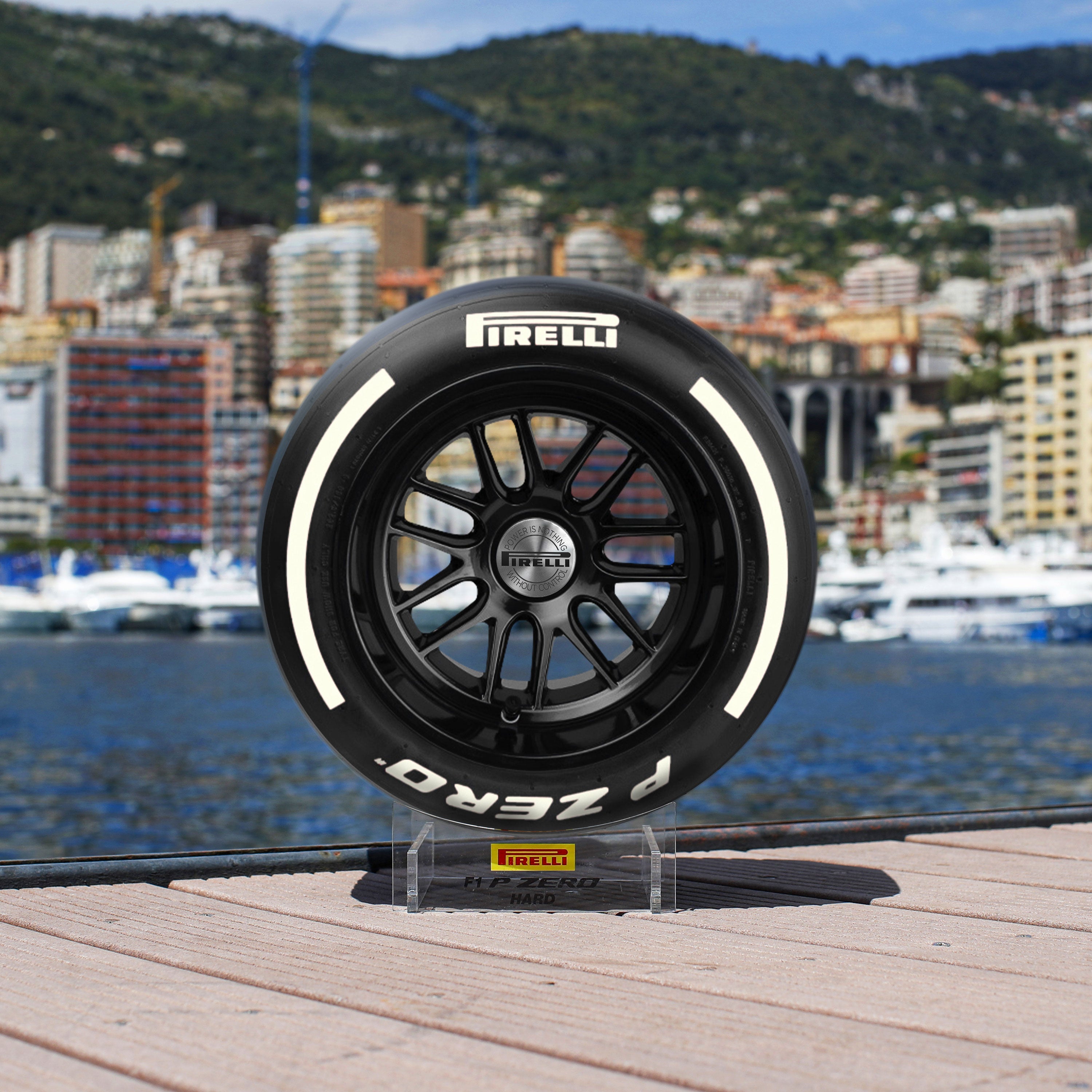 Pirelli Wind Tunnel Tyre 2023 - White Hard Compound