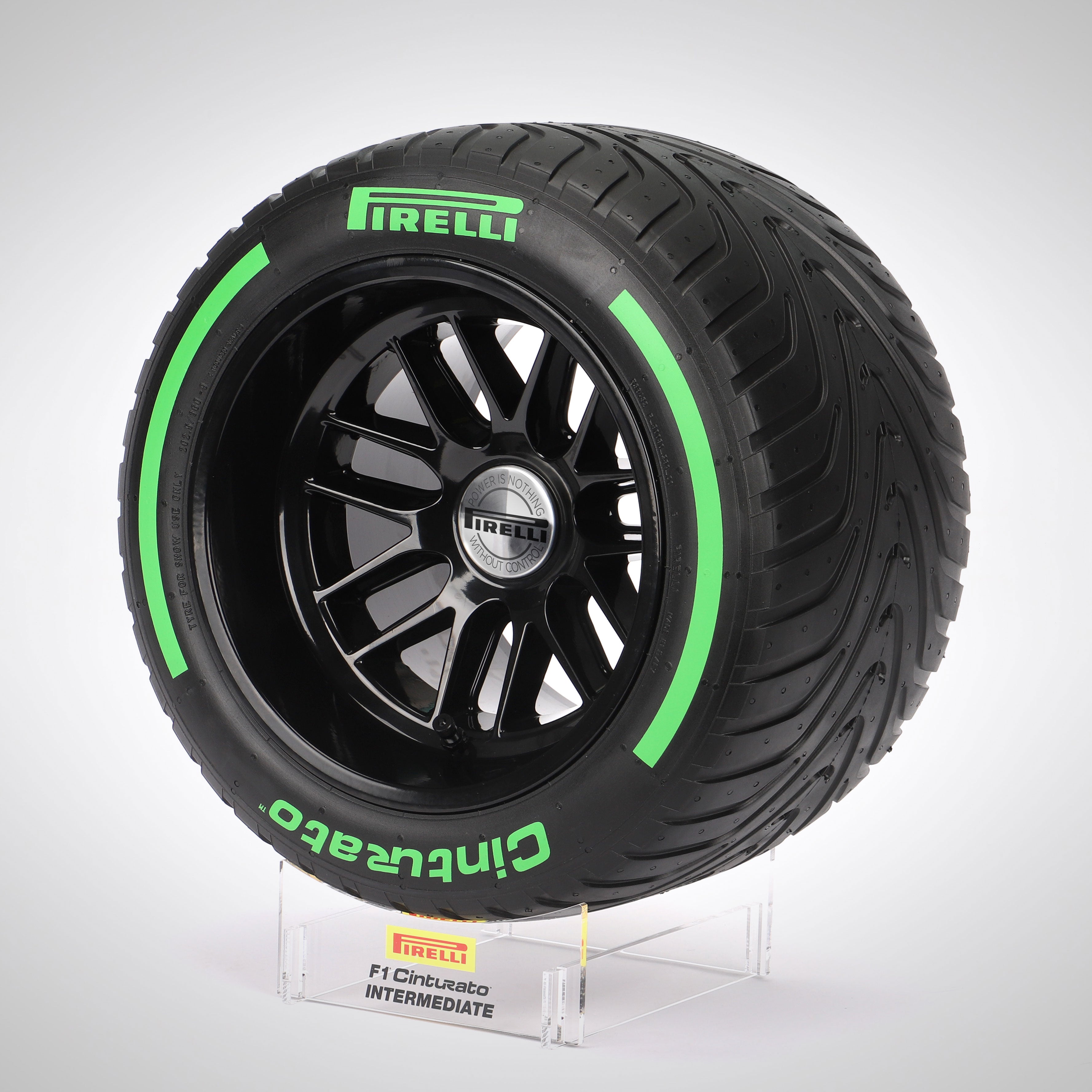 Pirelli Wind Tunnel Tyre 2023 - Green Intermediate Compound