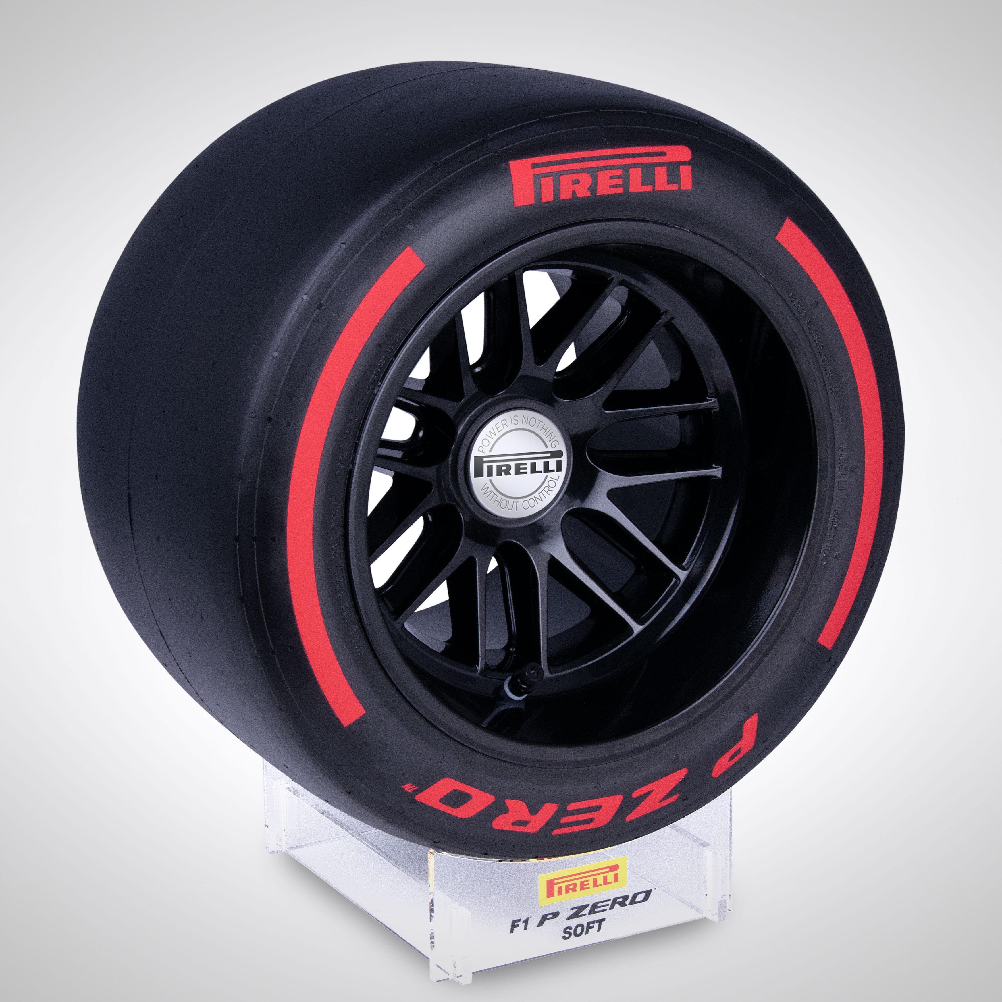 Pirelli Wind Tunnel Tyre 2023 - Red Soft Compound