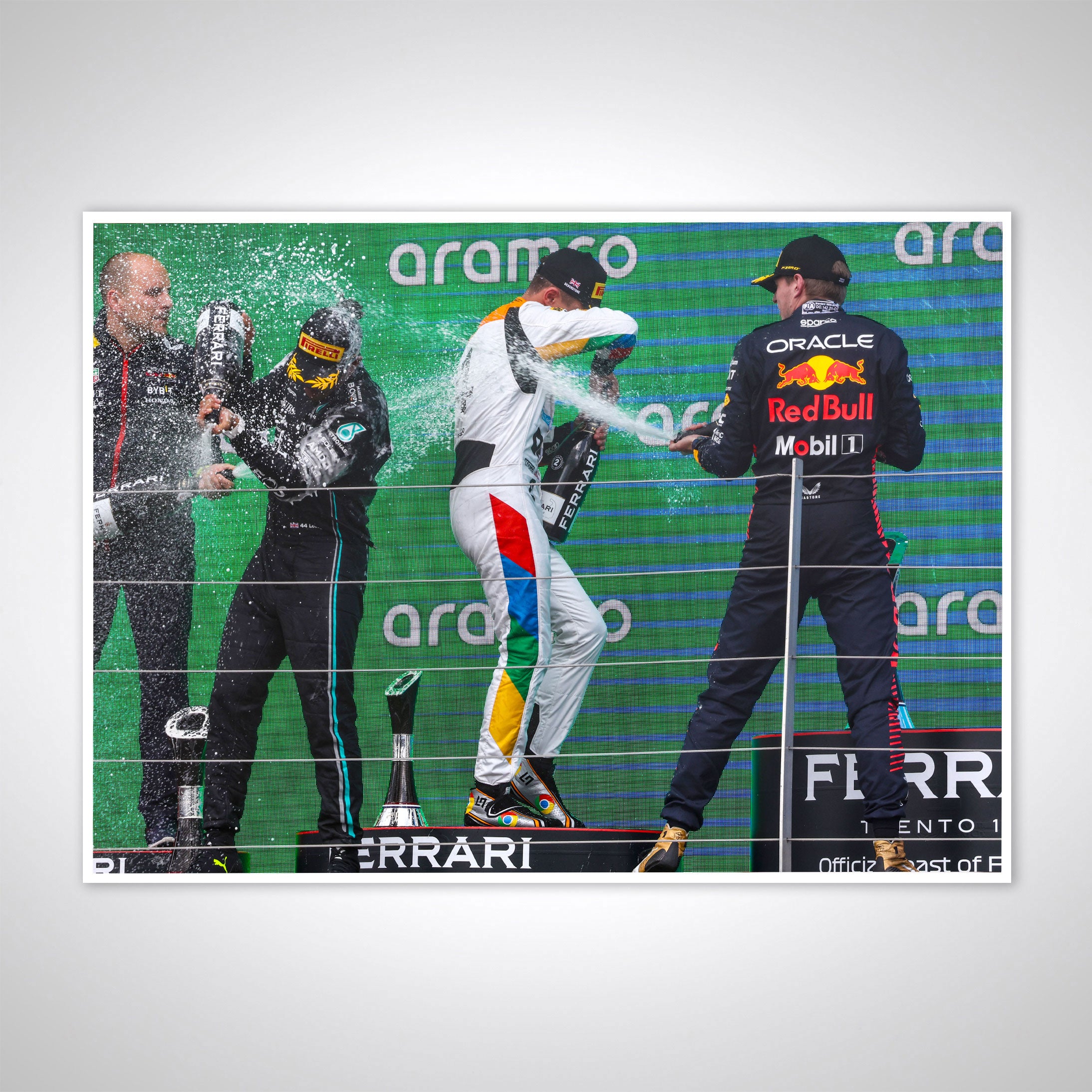 Podium Winners 2023 Print - British GP
