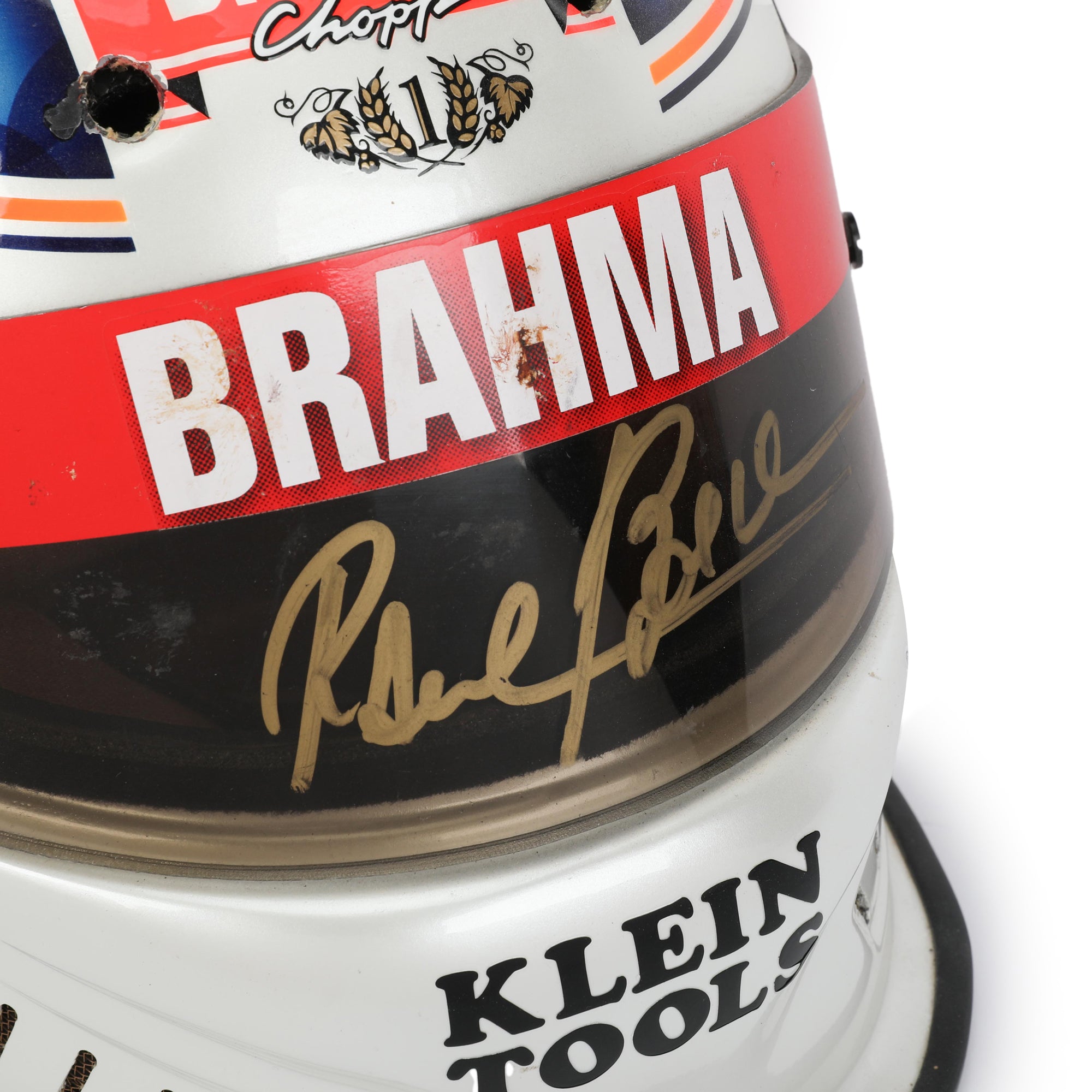 Raul Boesel Original Signed Indy Helmet