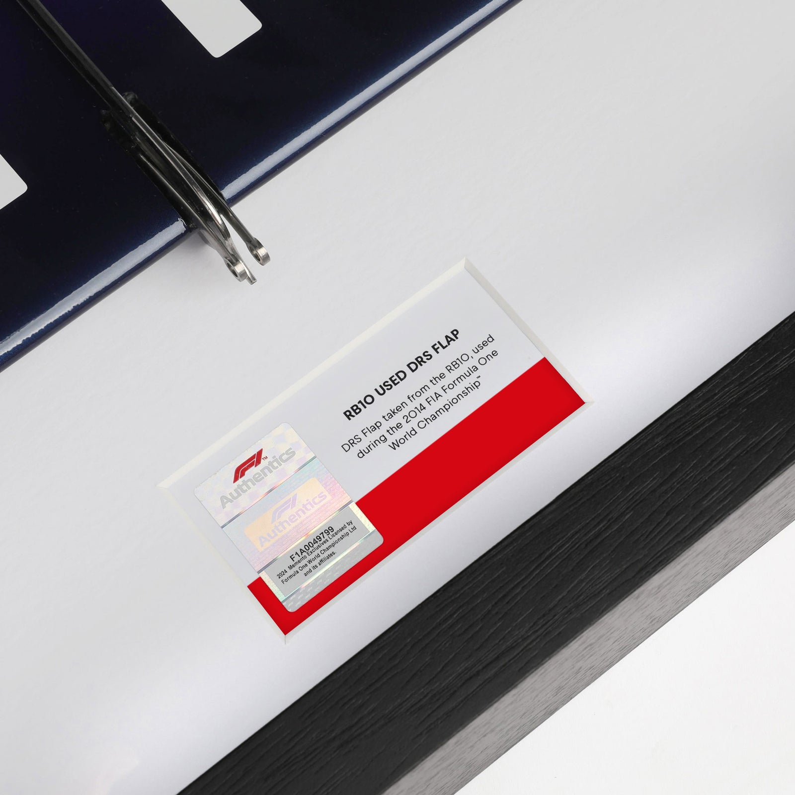 Infiniti Red Bull Racing Grand Prix Used DRS Flap – 2014 Formula One Season