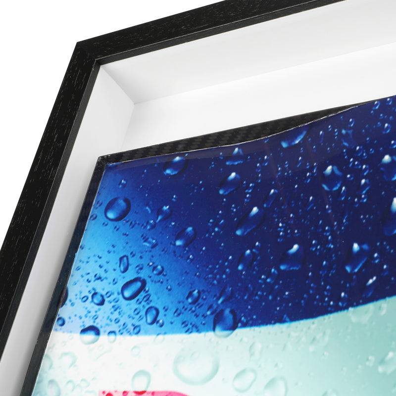 Red Bull Racing 2009 Grand Prix Used RB5 Righthand Rear Wing Endplate - Red Bull Cola Branding