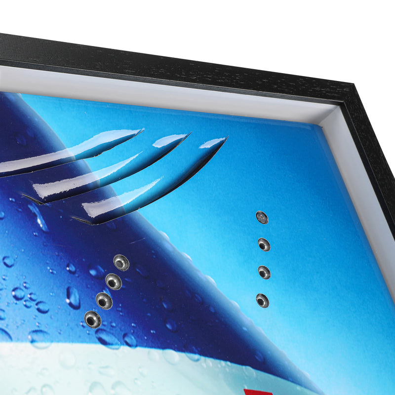 Red Bull Racing 2010 Grand Prix Used RB6 Righthand Rear Wing Endplate - Red Bull Cola Branding