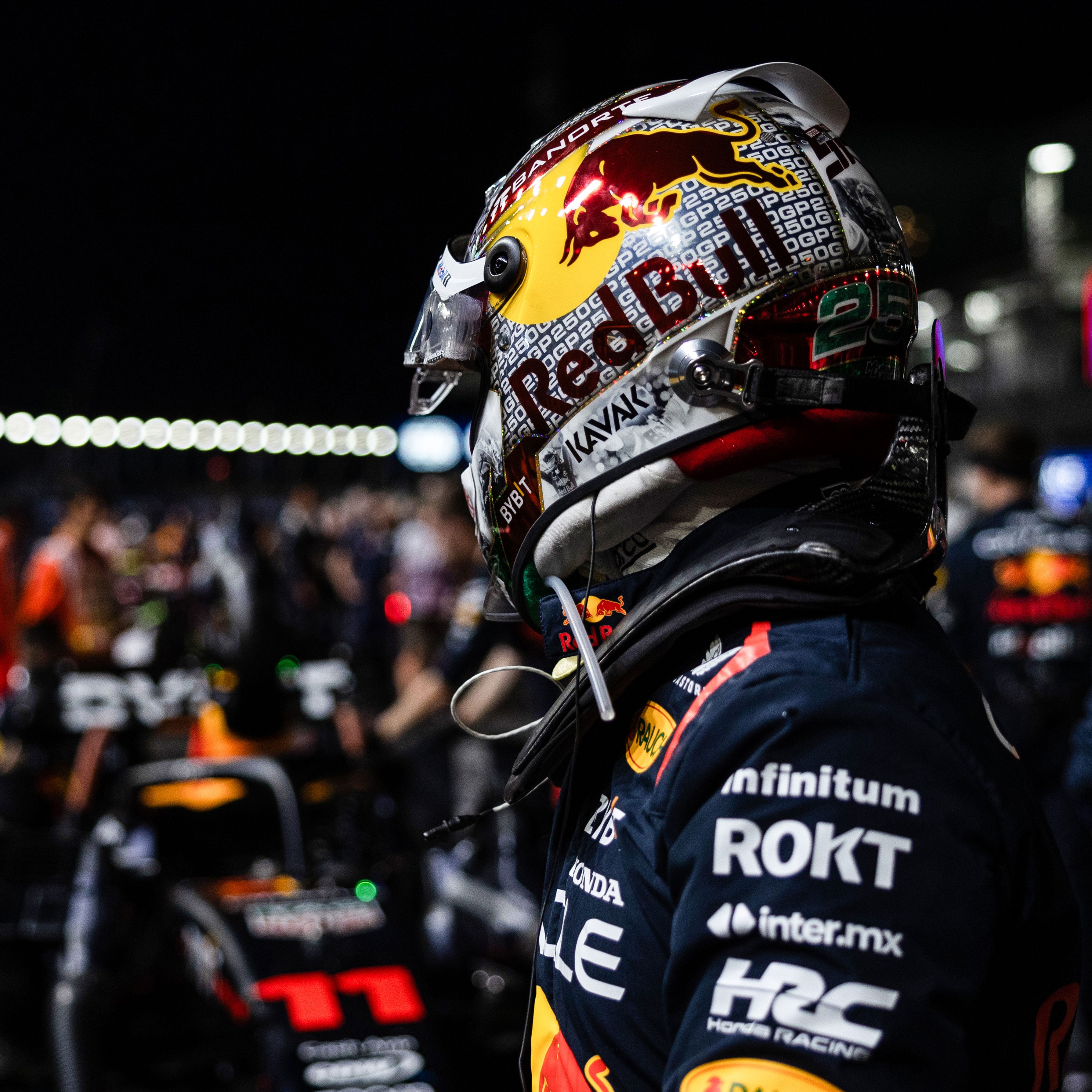 Sergio Pérez 2023 250th Grand Prix 1:2 Scale Helmet