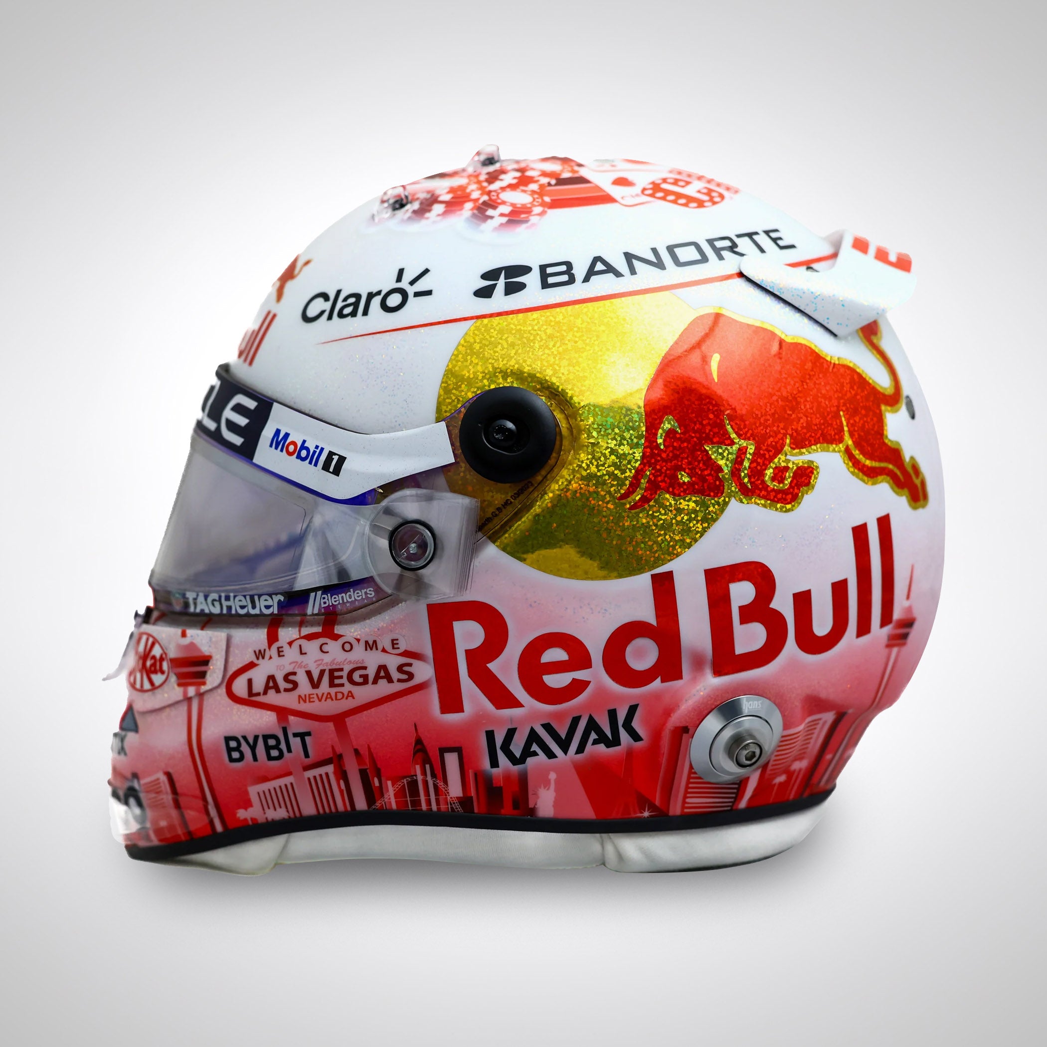 Sergio Pérez 2023 1:2 Scale Helmet - Las Vegas GP