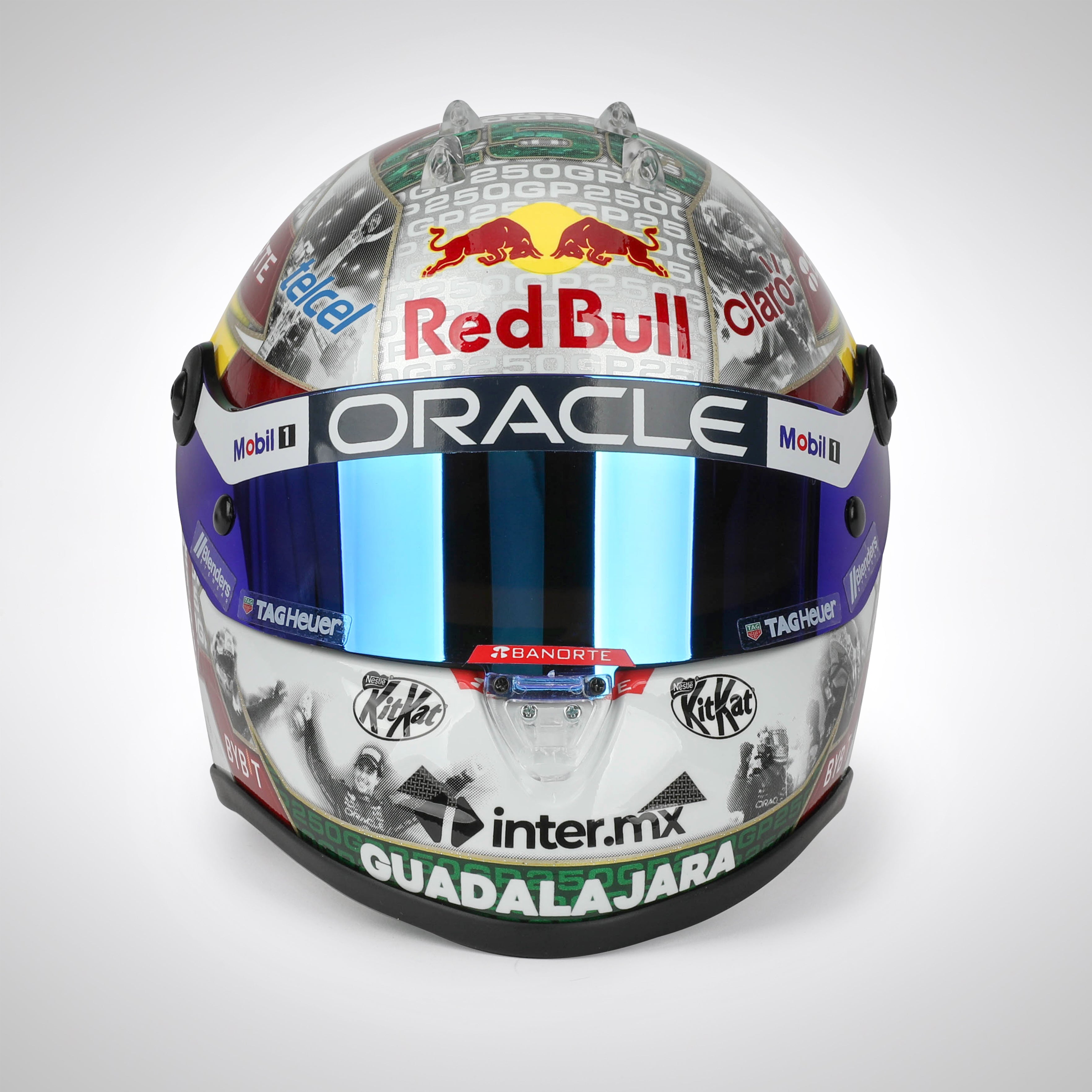 Sergio Pérez 2023 250th Grand Prix 1:2 Scale Helmet