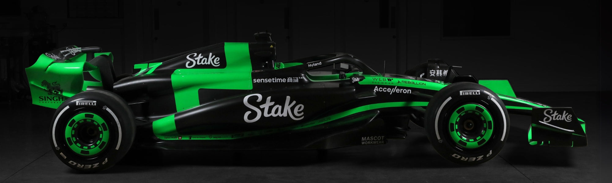 2025 Stake F1® Team KICK Sauber C44 Official Show Car