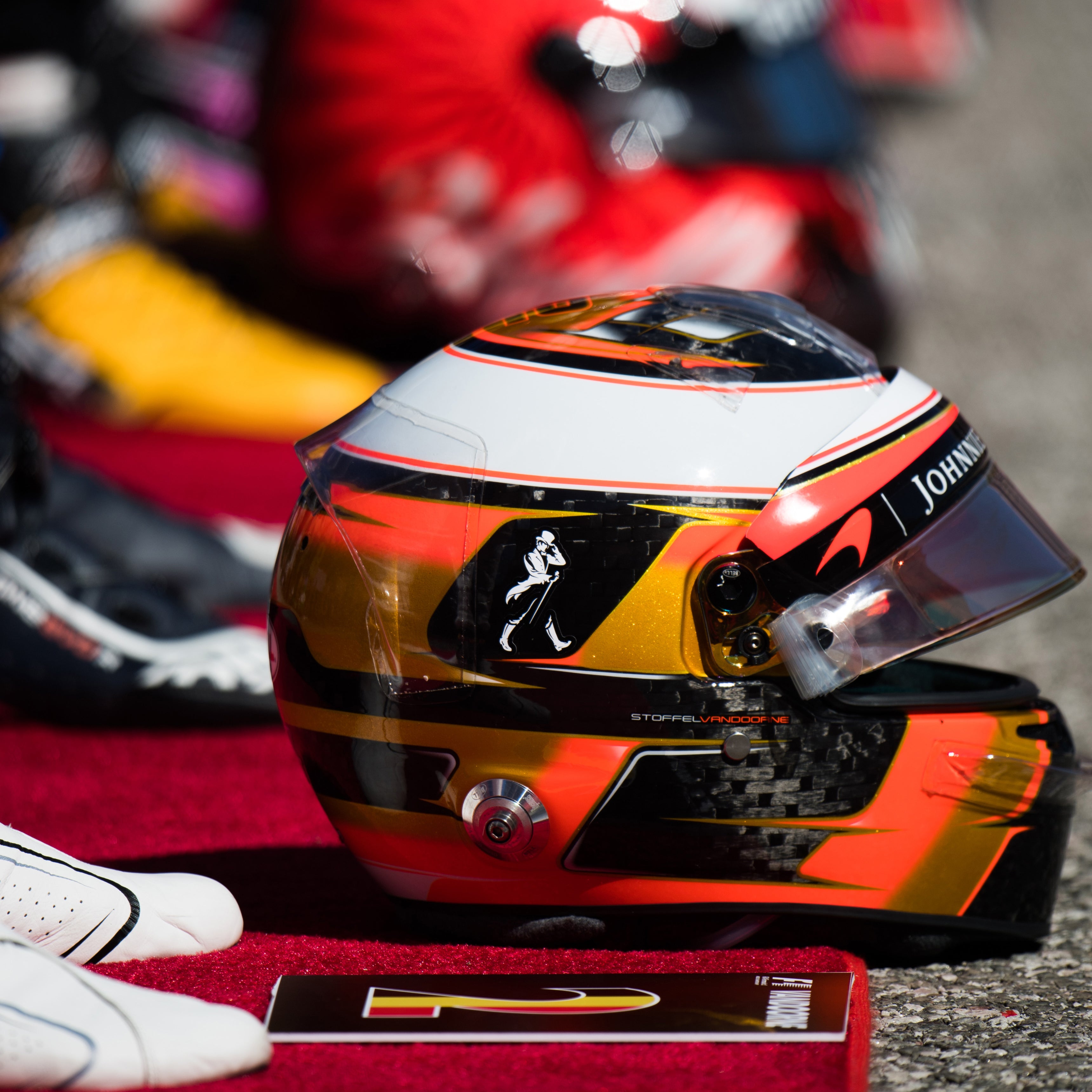 Stoffel Vandoorne 2017 Replica Helmet