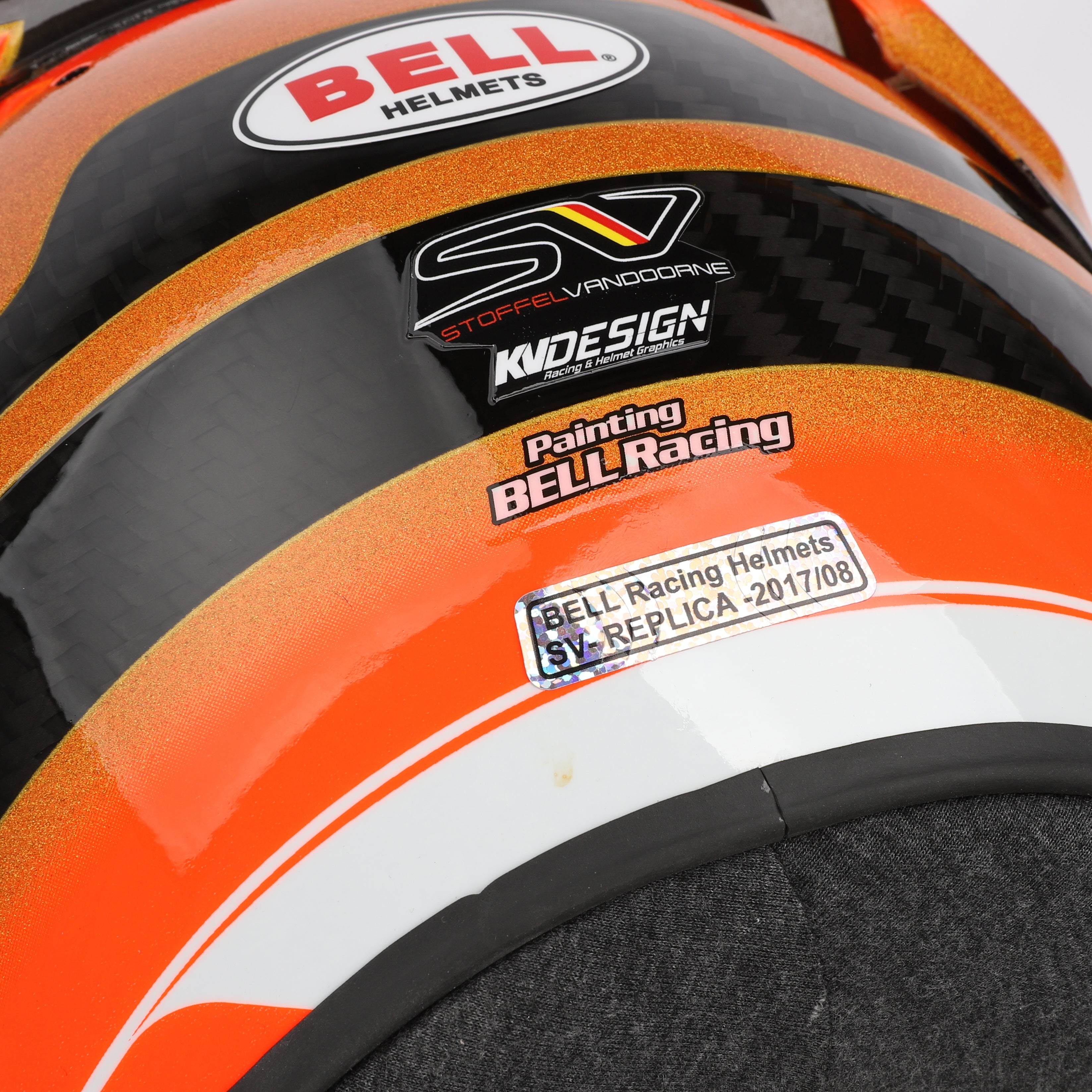 Stoffel Vandoorne 2017 Replica Helmet