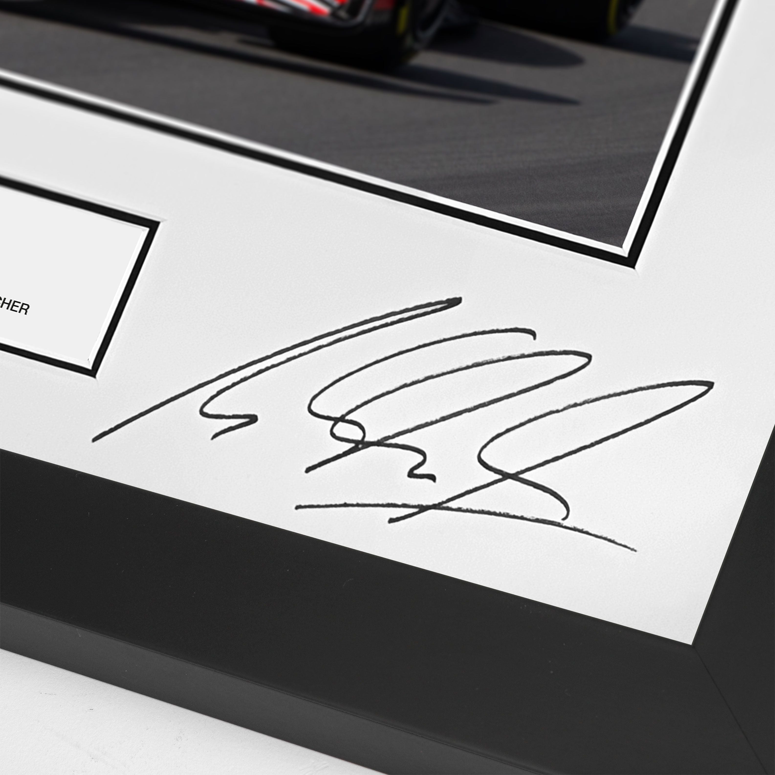 Kevin Magnussen & Mick Schumacher 2022 Dual Signed Photo - British GP