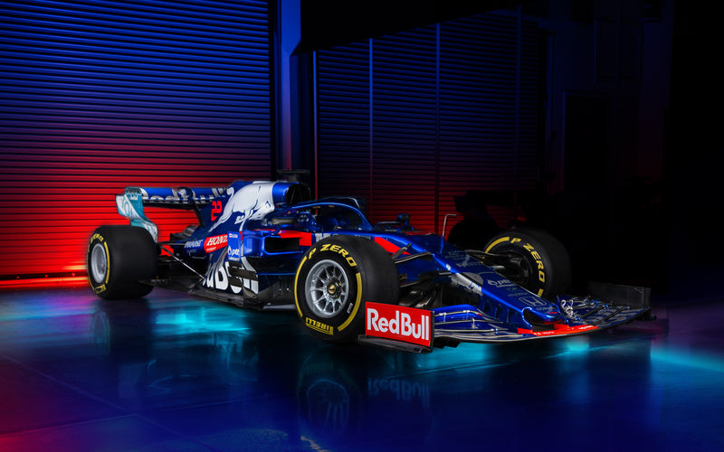 2019 Toro Rosso STR14-04 P2 Finishing Rolling Chassis