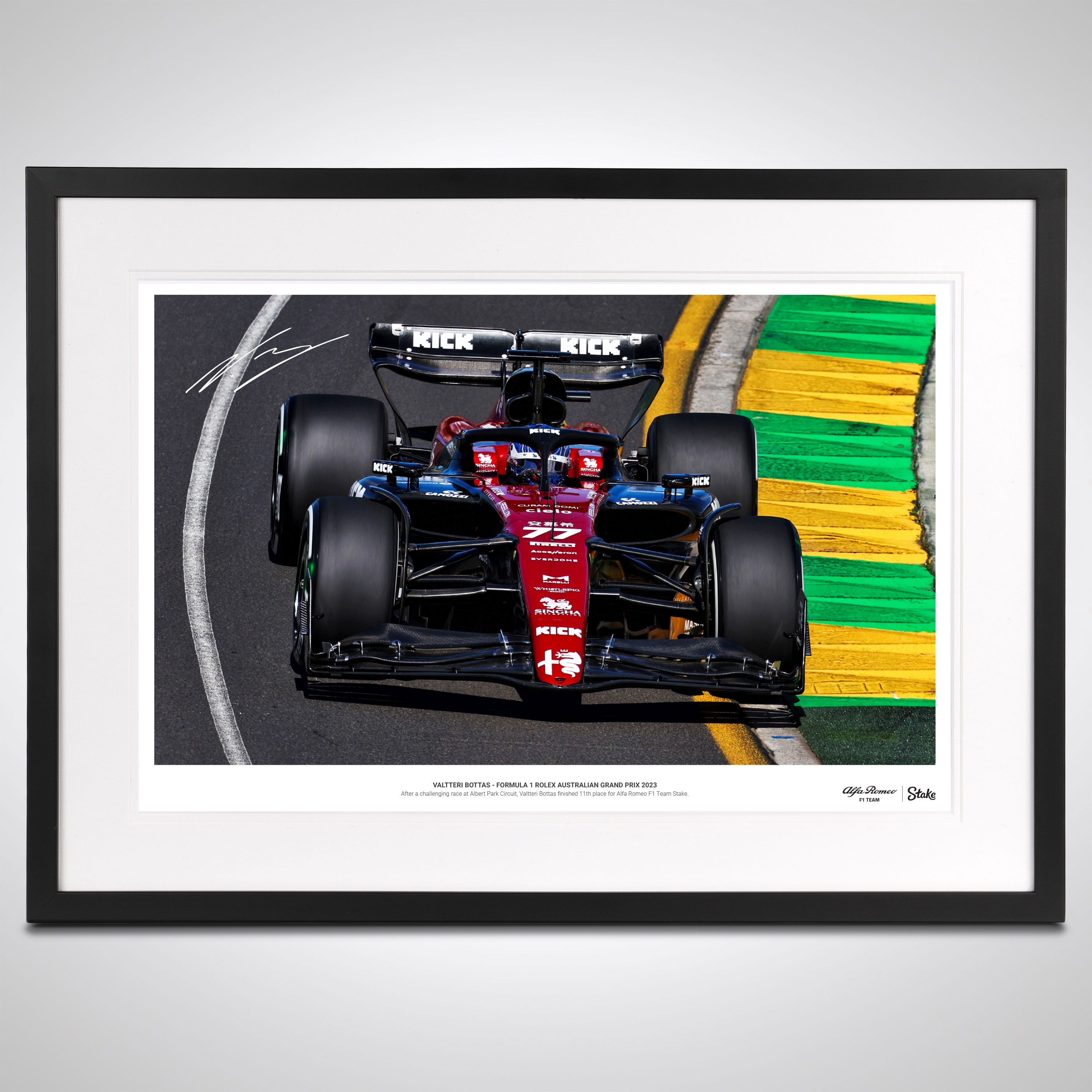 Valtteri Bottas 2023 Signed Photo - Australian GP