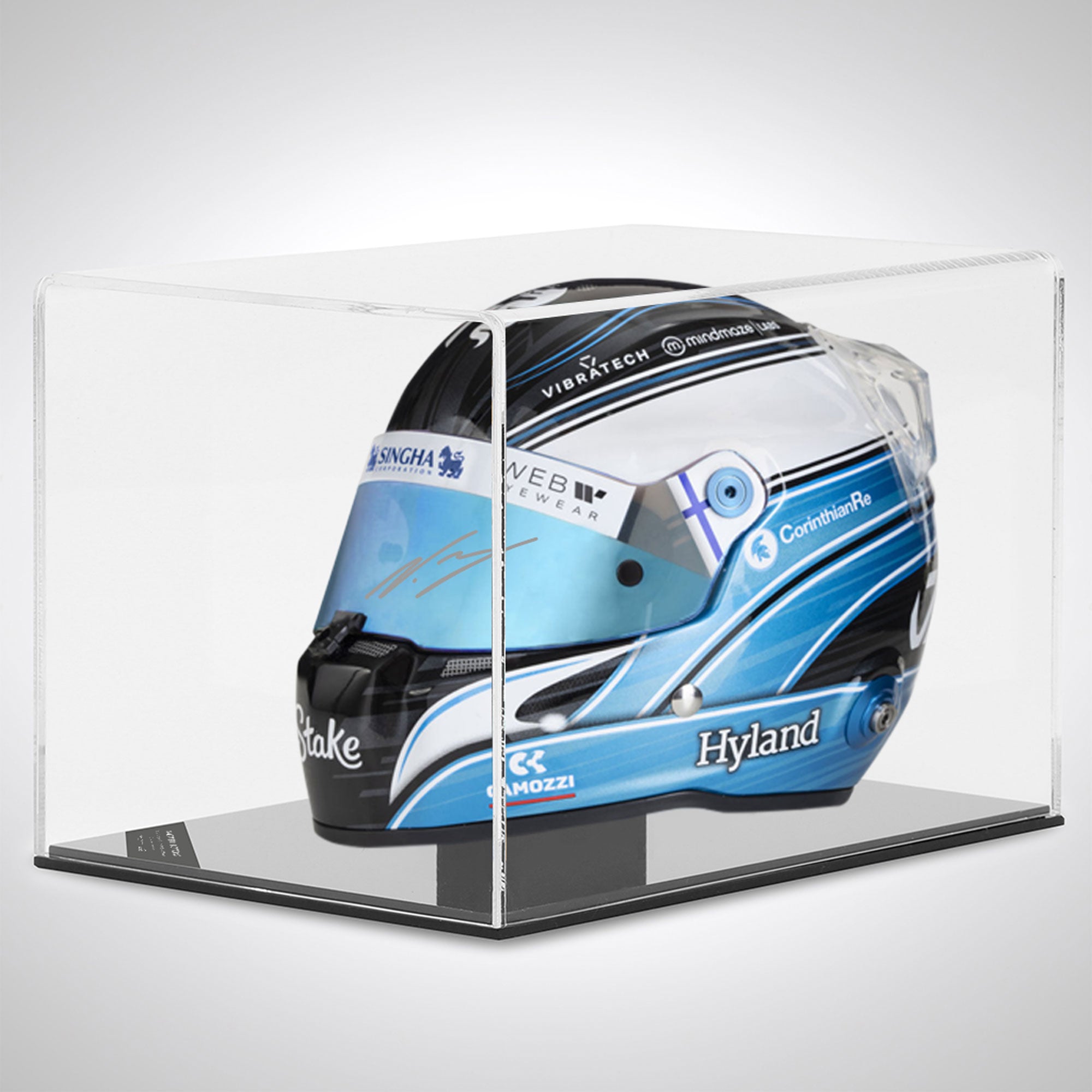 Valtteri Bottas 2023 Signed 1:2 Scale Helmet
