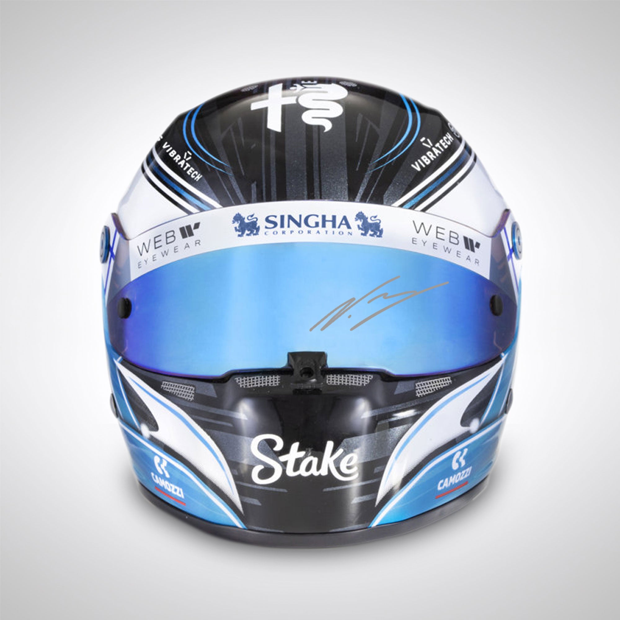 Valtteri Bottas 2023 Signed 1:2 Scale Helmet