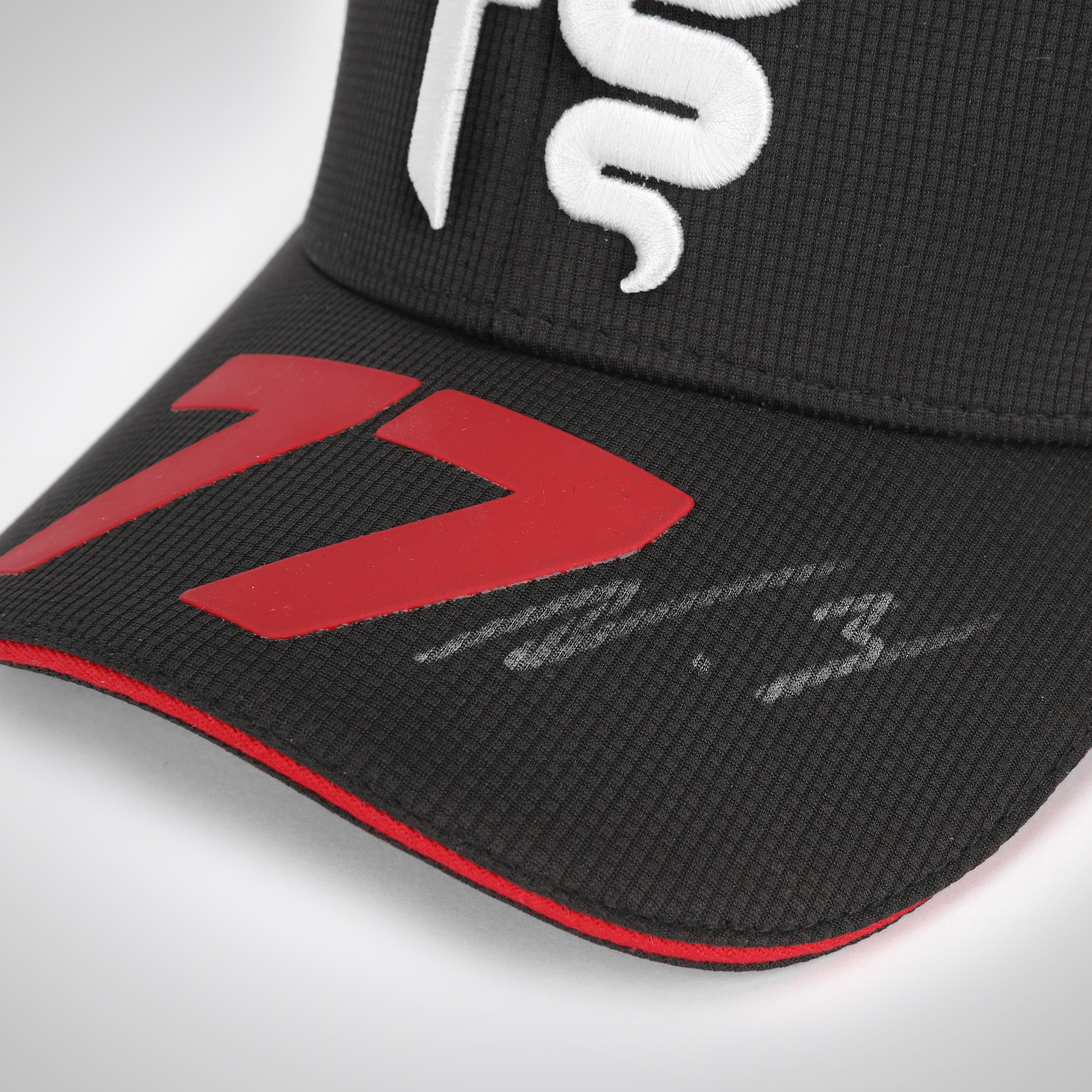 Valtteri Bottas 2023 Signed Alfa Romeo F1 Team Stake Cap