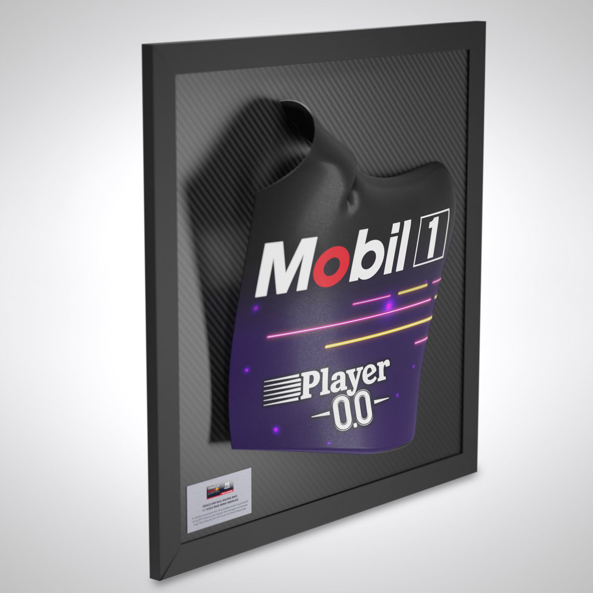Oracle Red Bull Racing 2023 RB19 Replica Rear Wing Endplate - Vegas GP