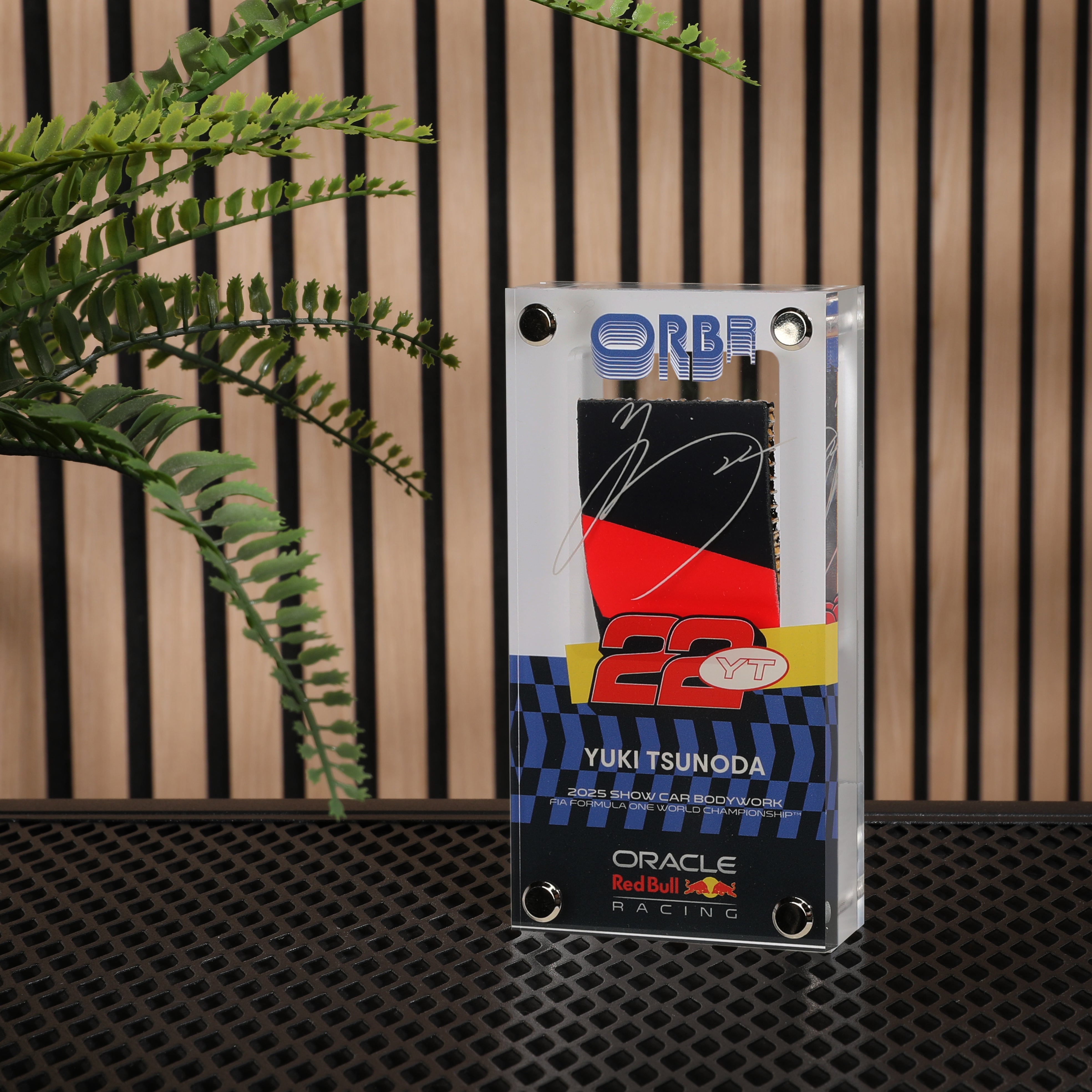 Yuki Tsunoda 2025 Oracle Red Bull Racing Showcar Bodywork in Acrylic