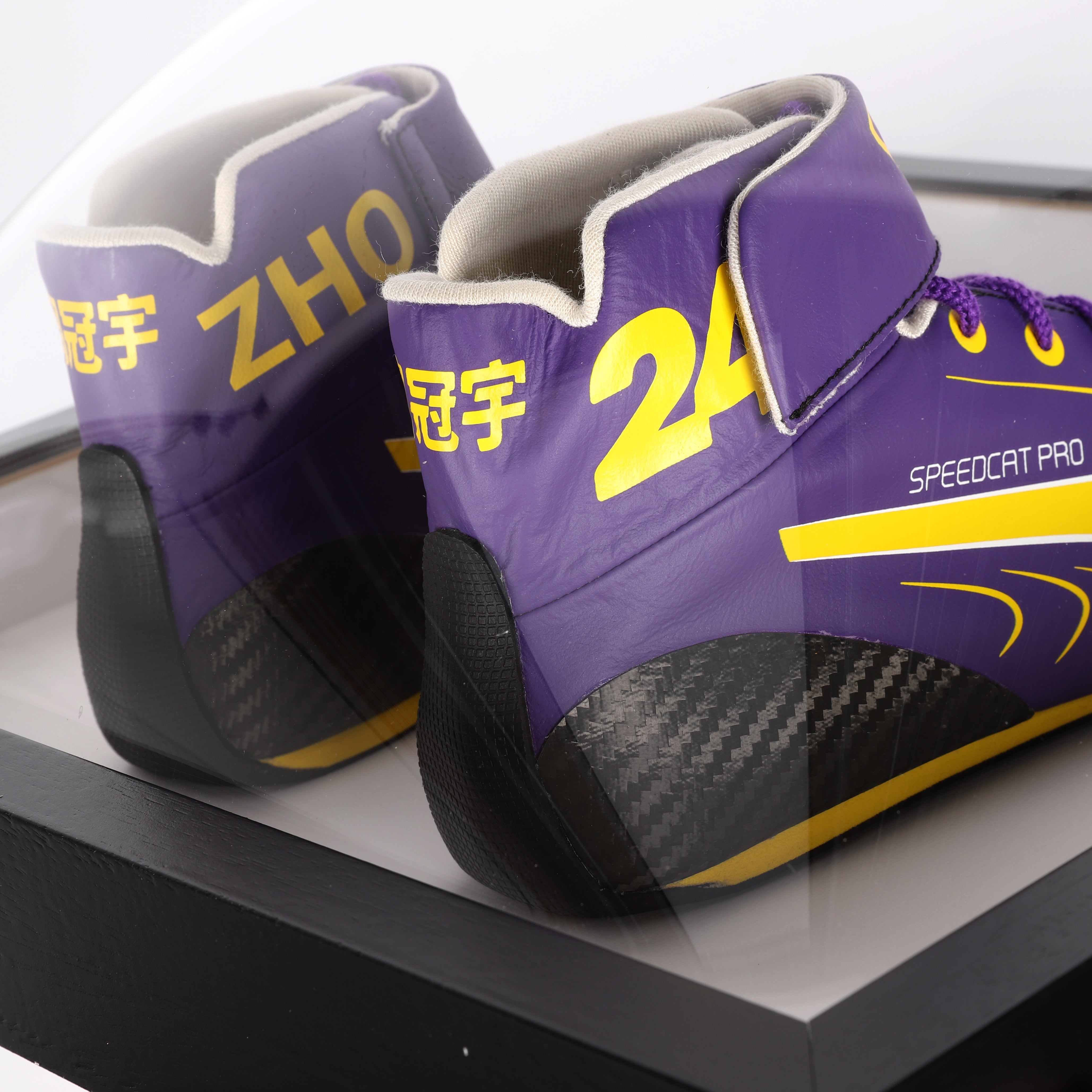 Zhou Guanyu 2023 Signed Replica Alfa Romeo F1 Team Stake Race Boots