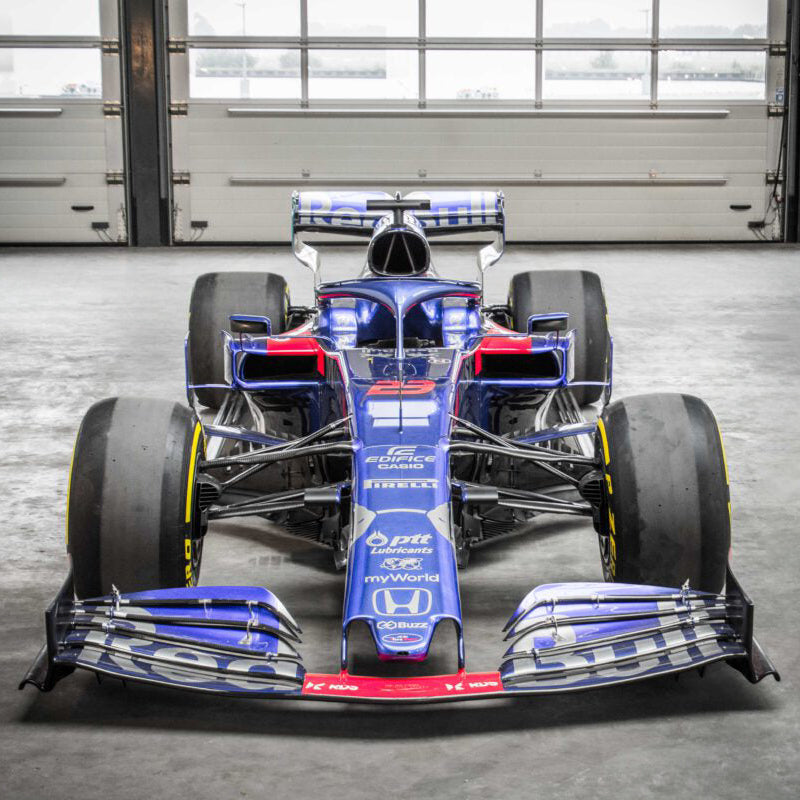 2019 Toro Rosso STR14-04 P2 Finishing Rolling Chassis