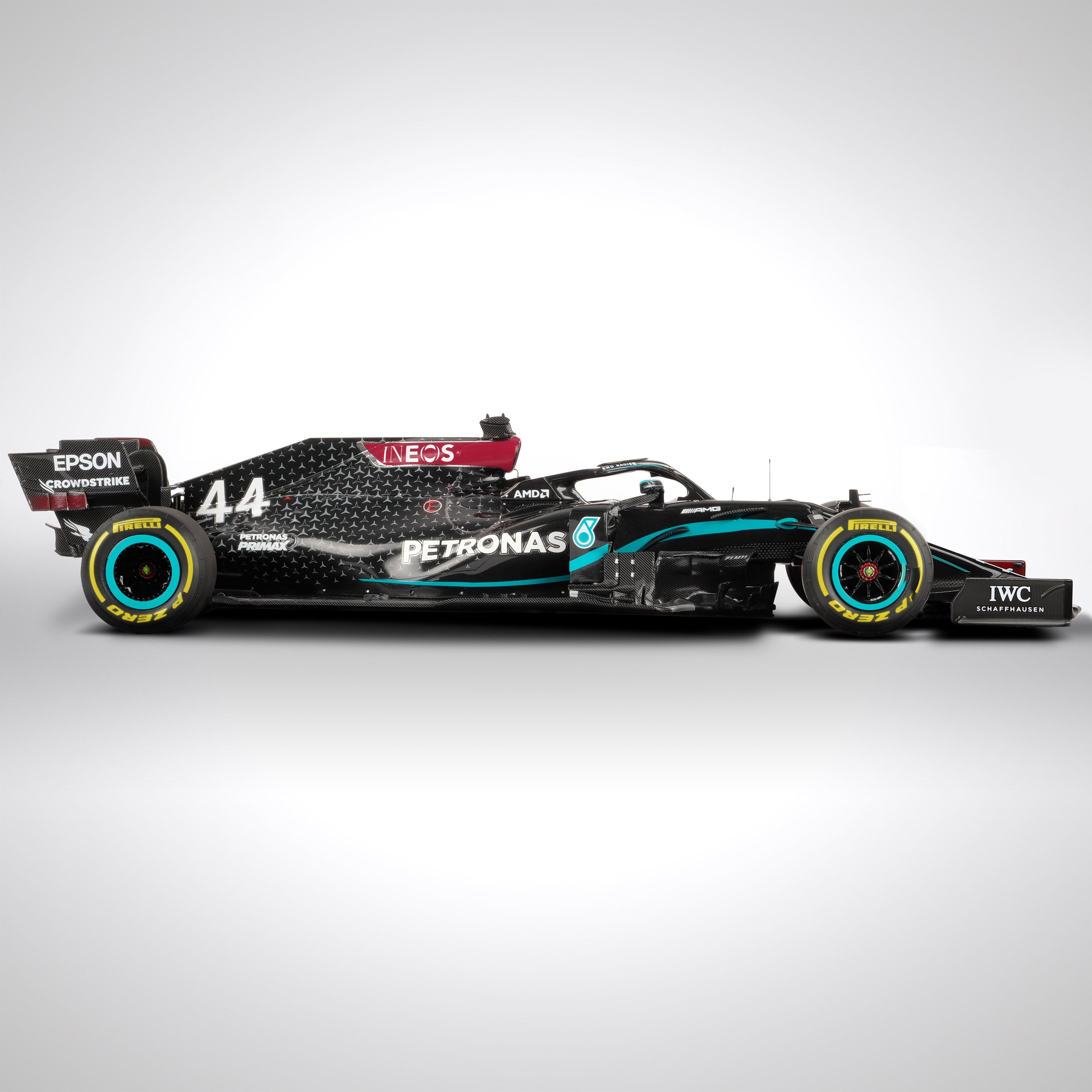 Lewis Hamilton 2020 Mercedes-AMG Petronas F1 Team W11 EQ Performance 1:4 Scale Model