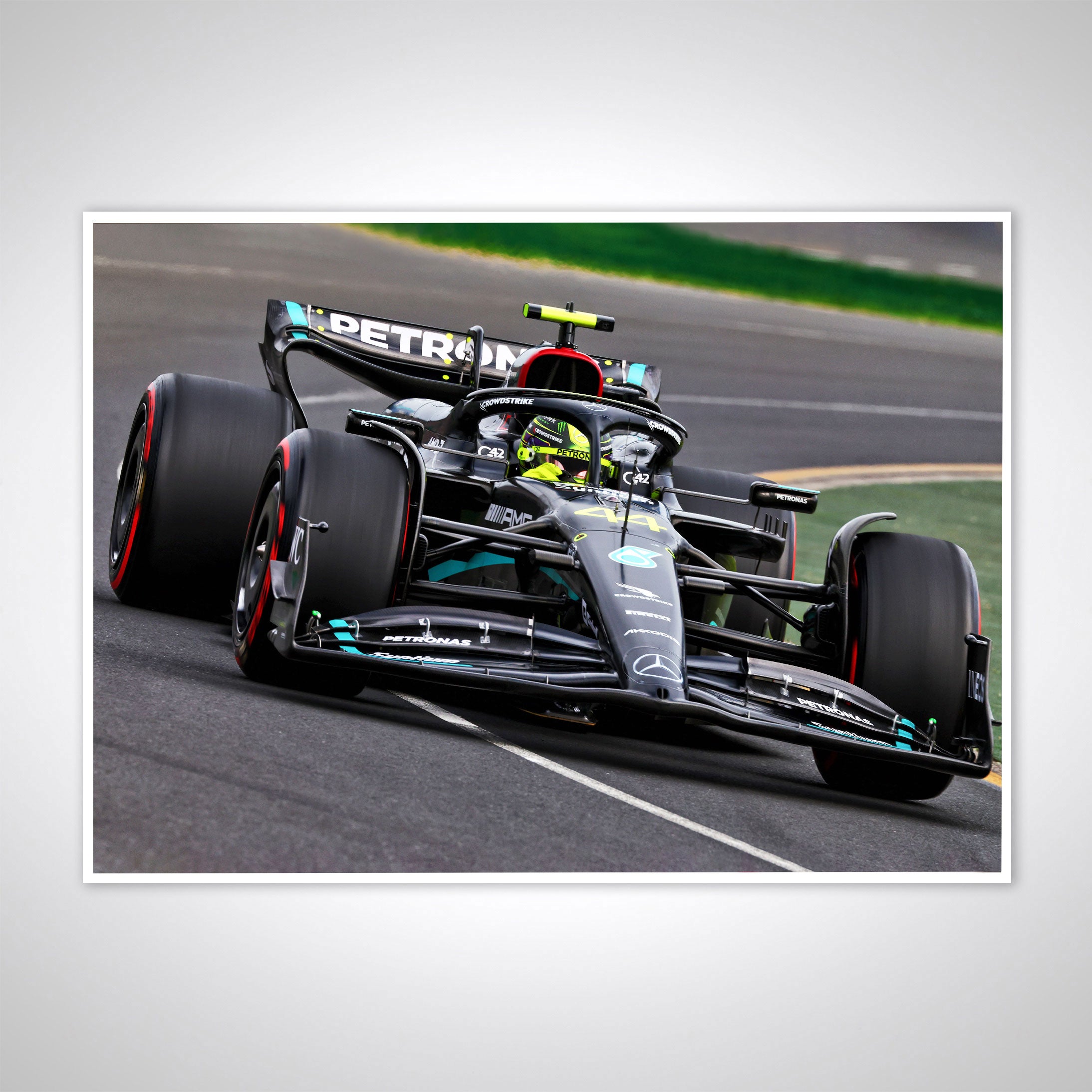 Lewis Hamilton 2023 Car Print - Australian GP