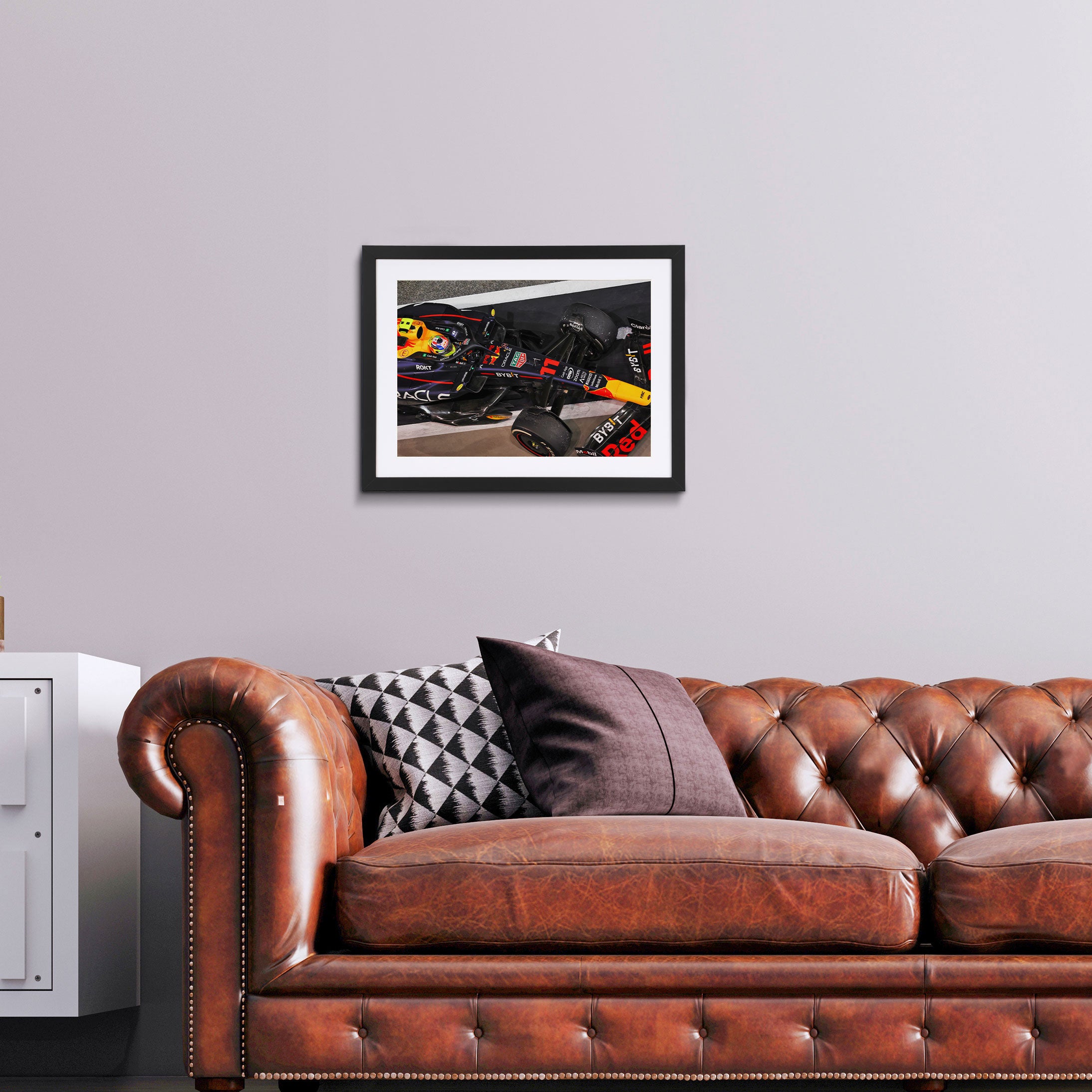 Sergio Pérez 2023 James Moy Print – Bahrain GP