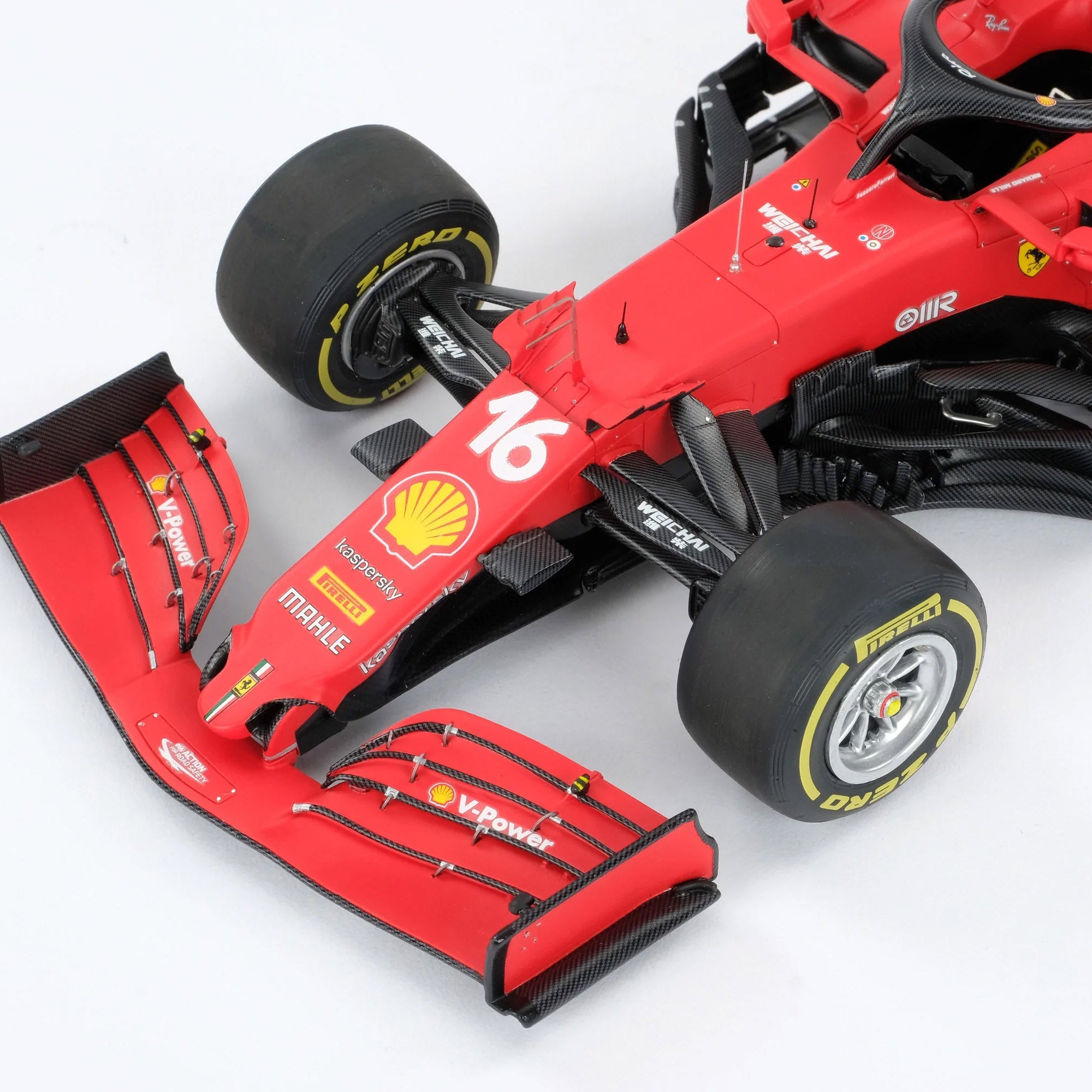 Charles Leclerc 2021 Scuderia Ferrari SF21 1:18 Scale Model
