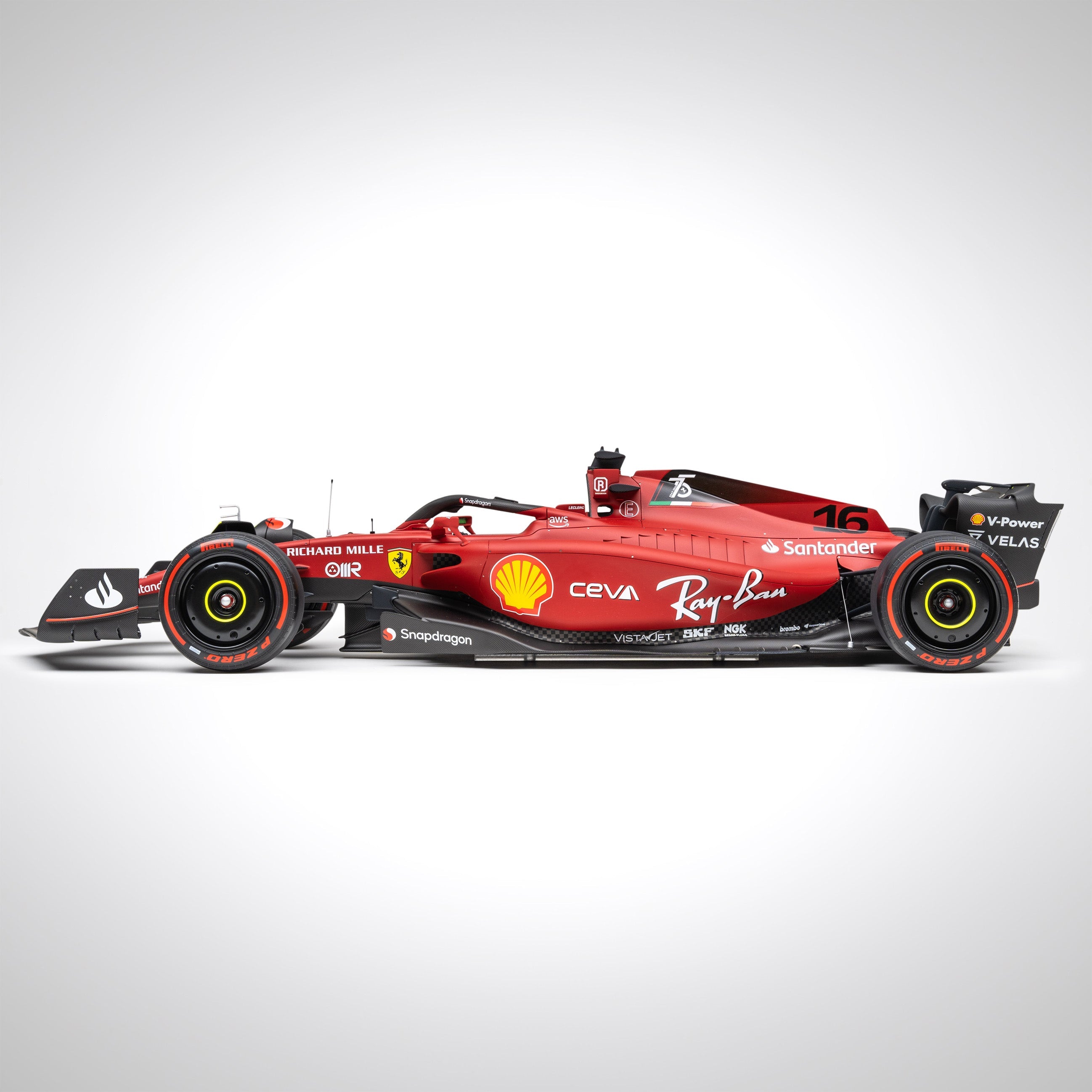 Charles Leclerc 2022 Scuderia Ferrari F1-75 1:8 Scale Model – Bahrain GP